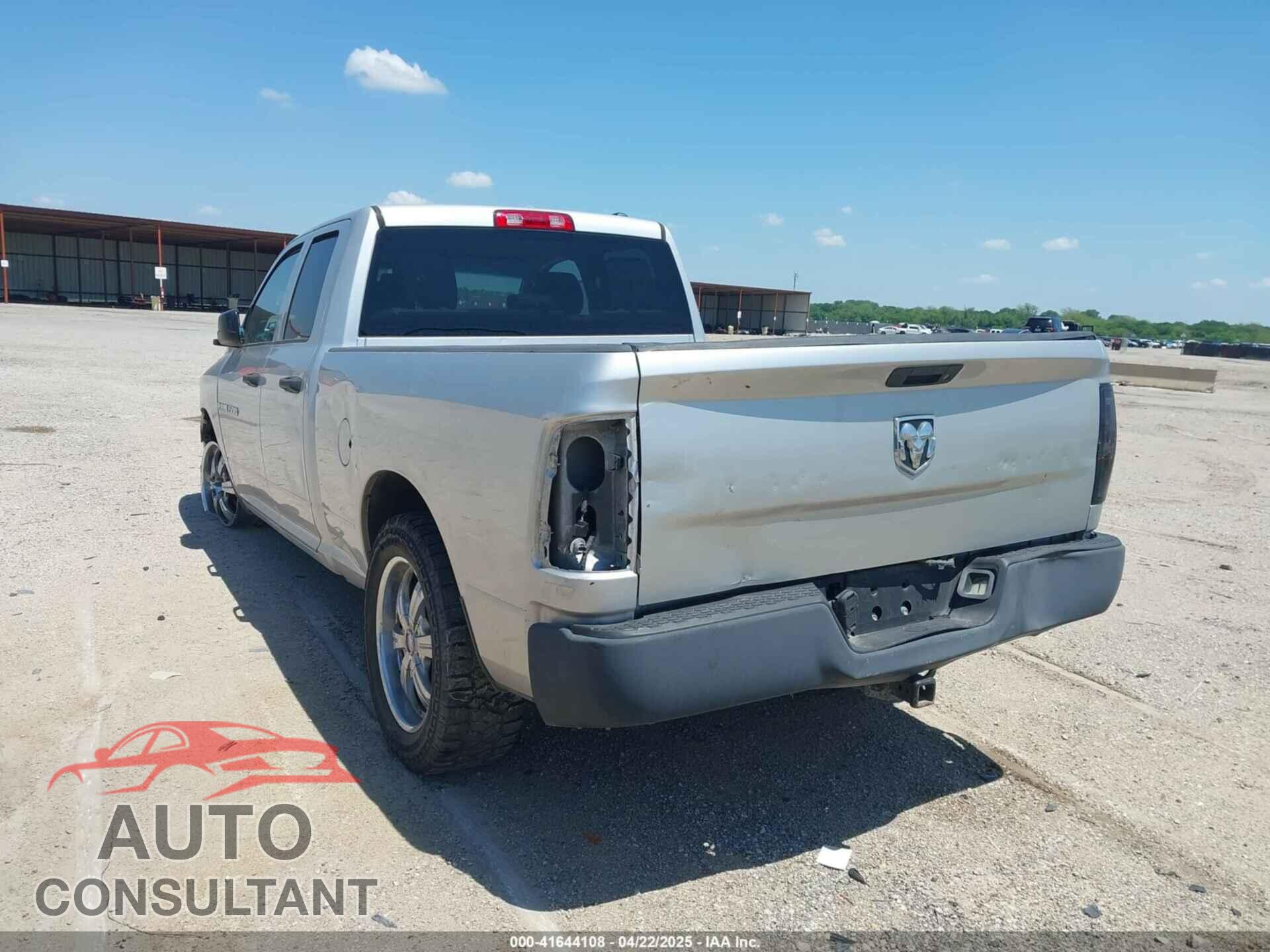 DODGE RAM 1500 2012 - 1C6RD6FP2CS168791