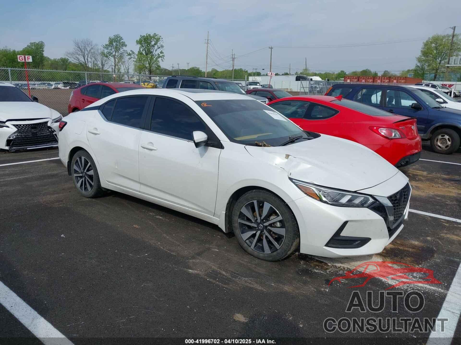 NISSAN SENTRA 2022 - 3N1AB8CV9NY293840
