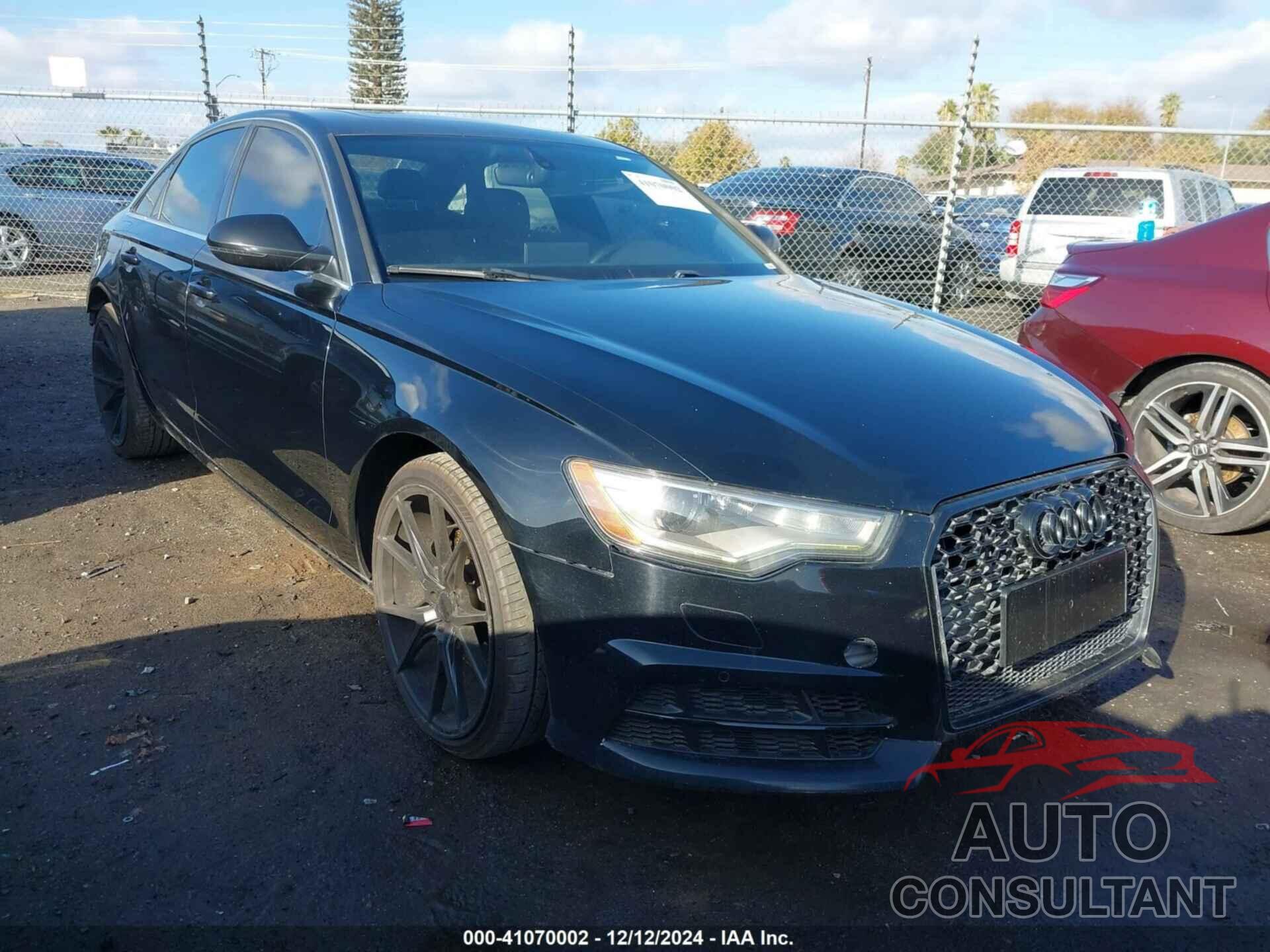 AUDI A6 2012 - WAUDFAFC6CN174862