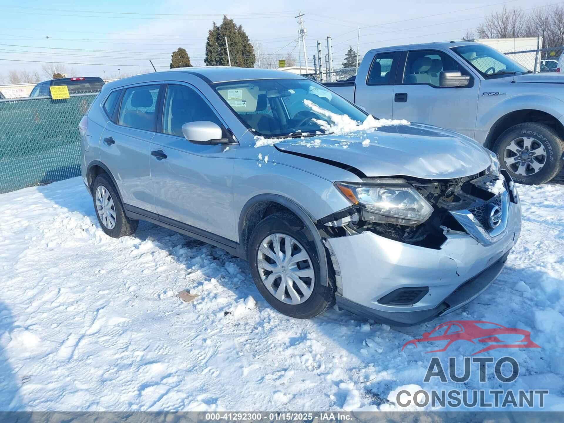 NISSAN ROGUE 2016 - KNMAT2MV8GP731743