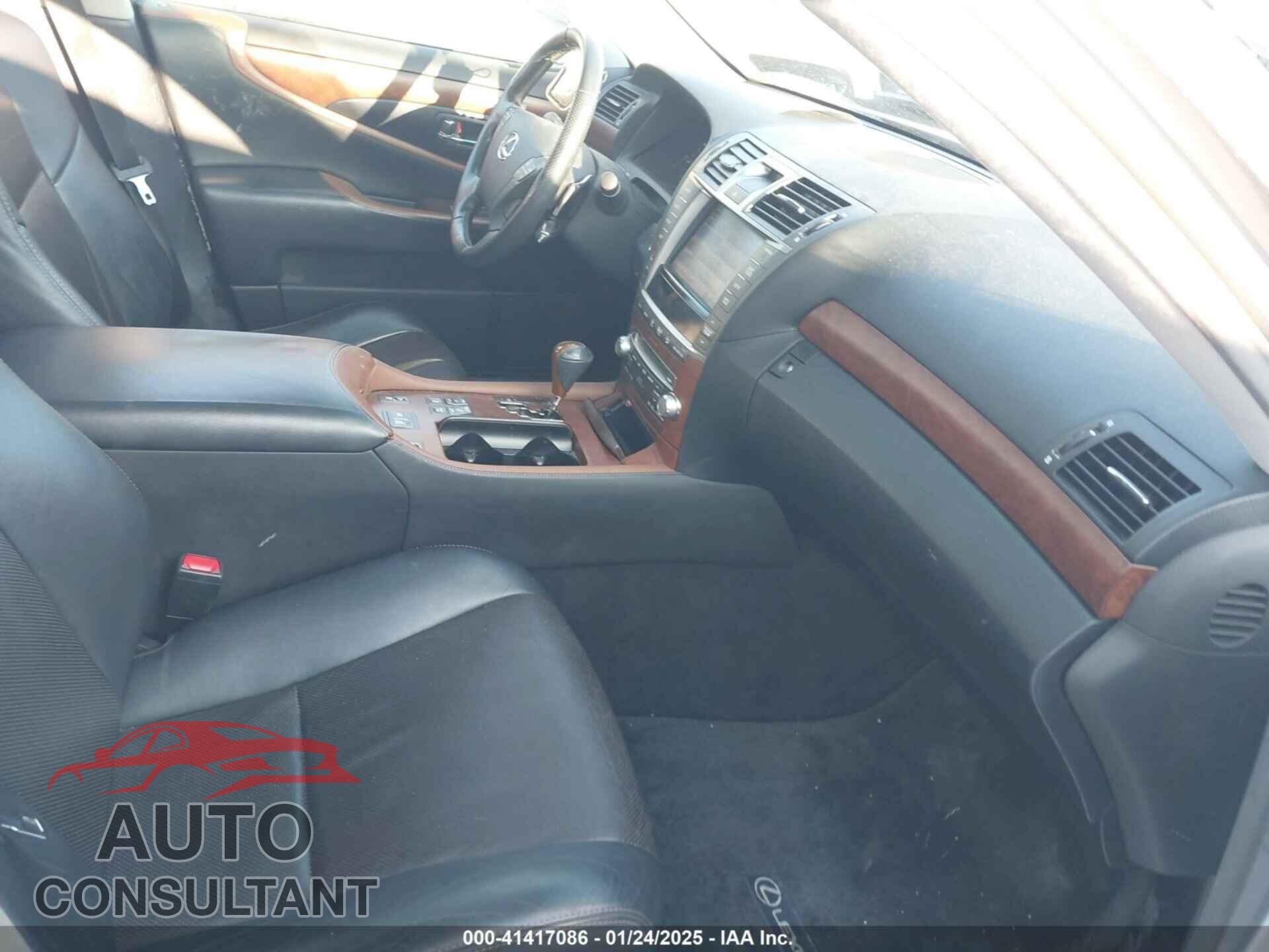 LEXUS LS 460 2010 - JTHBL5EF8A5099003