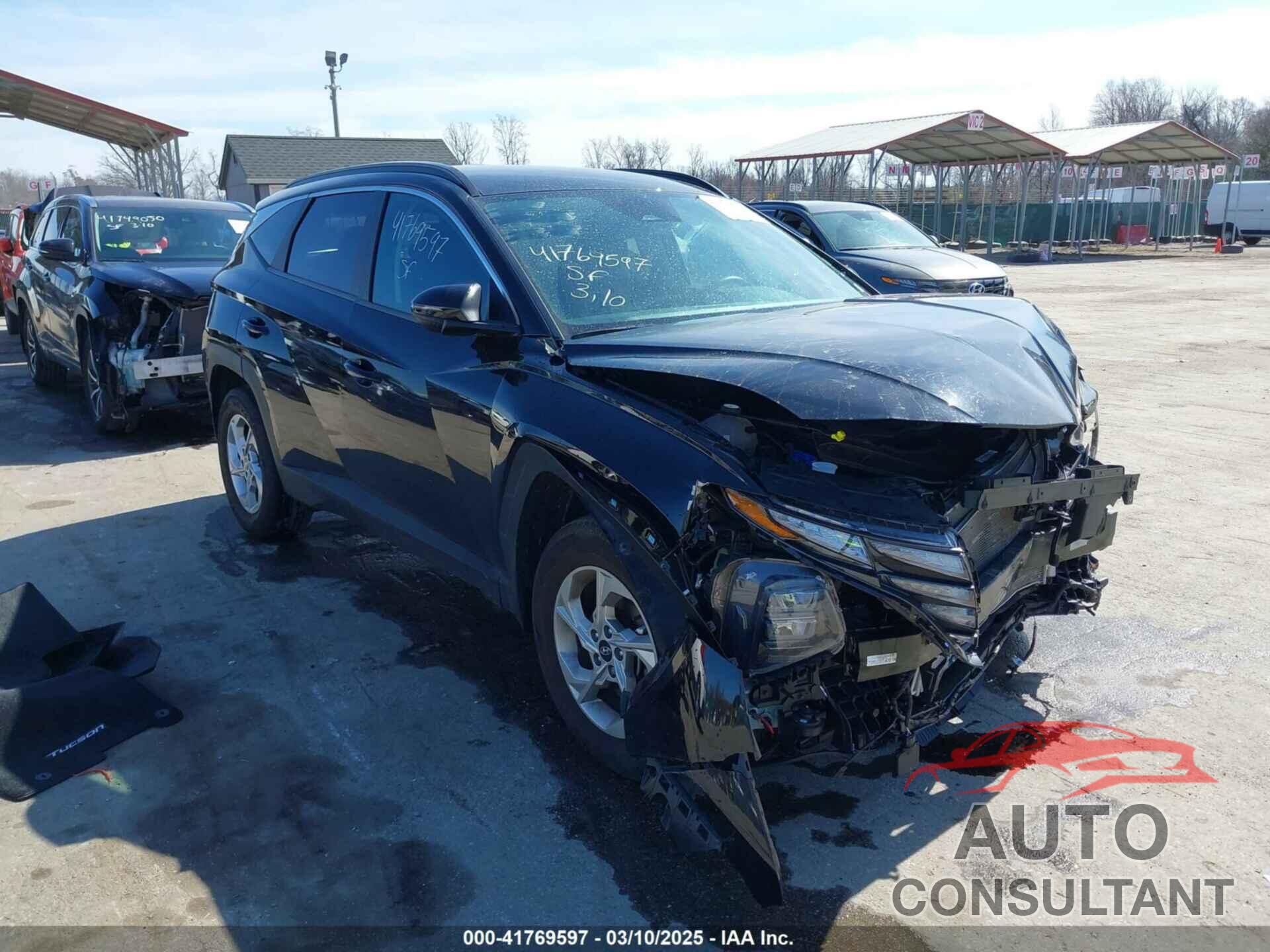 HYUNDAI TUCSON 2022 - KM8JBCAE7NU065076