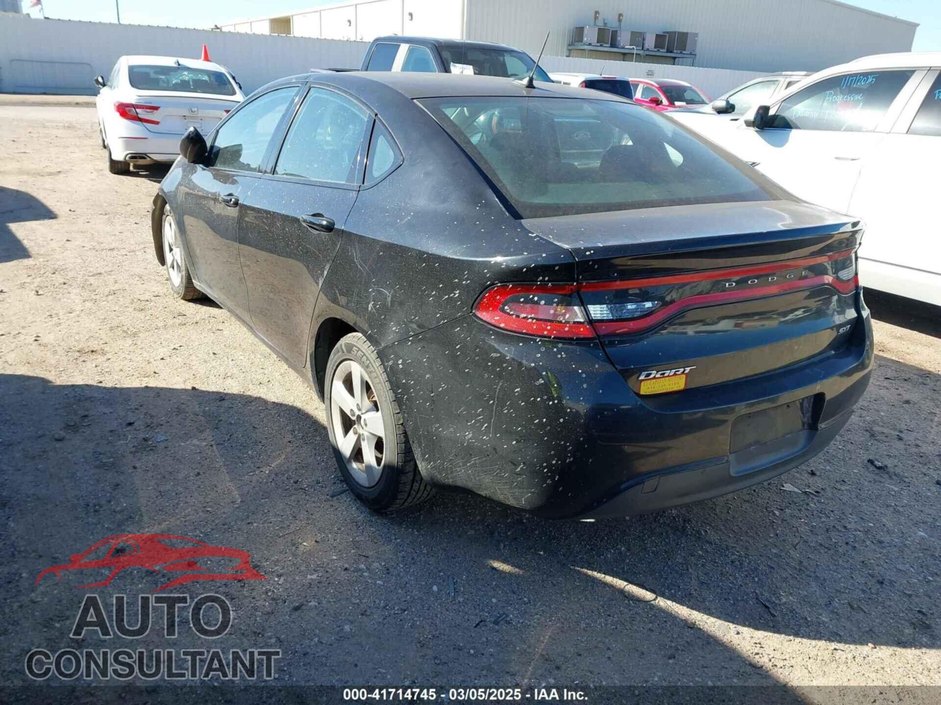 DODGE DART 2015 - 1C3CDFBB0FD315292