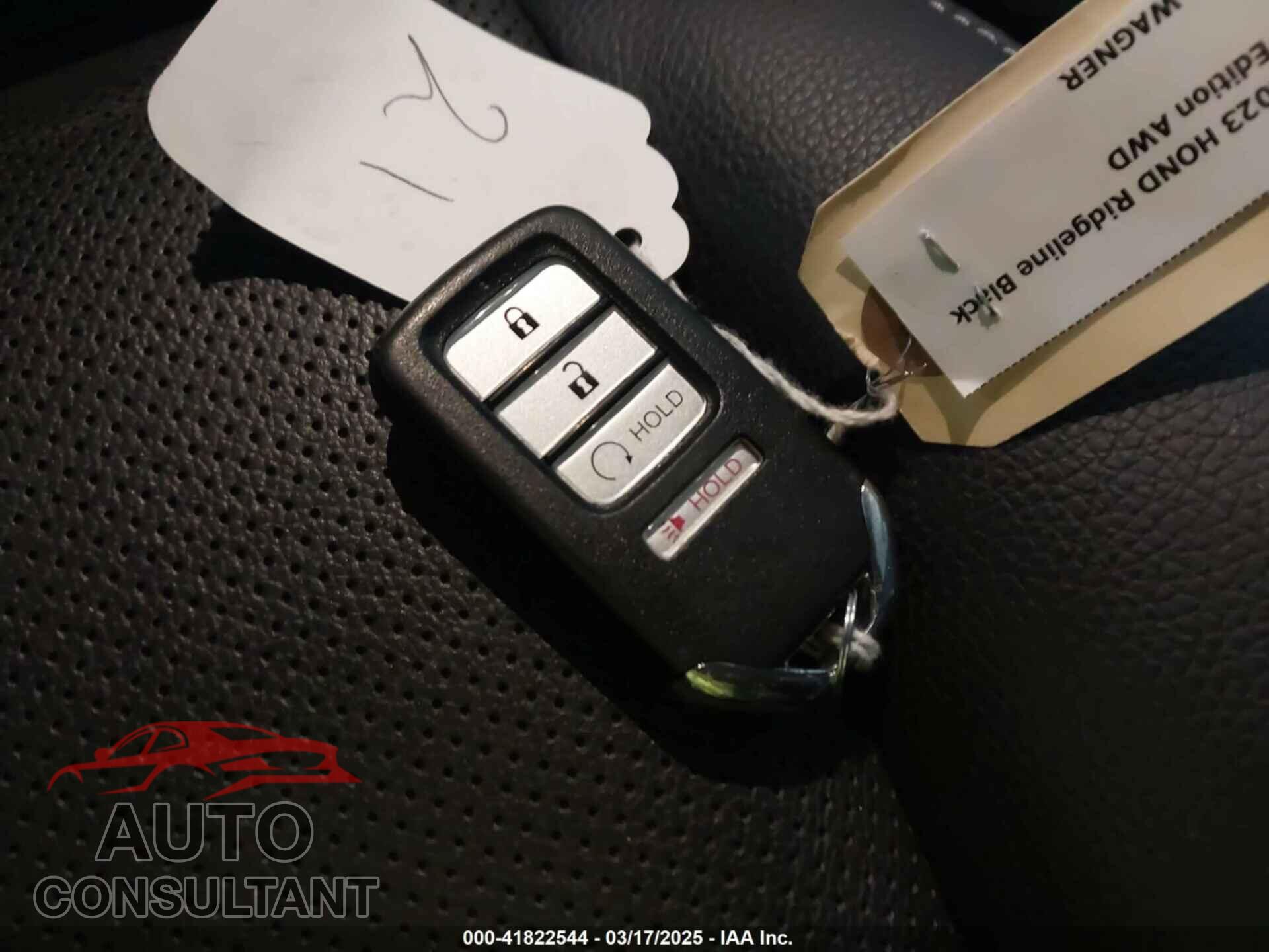 HONDA RIDGELINE 2023 - 5FPYK3F53PB008033