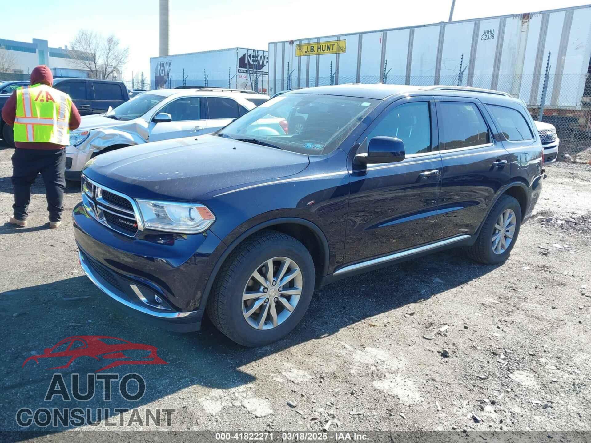 DODGE DURANGO 2018 - 1C4RDJAG3JC111350
