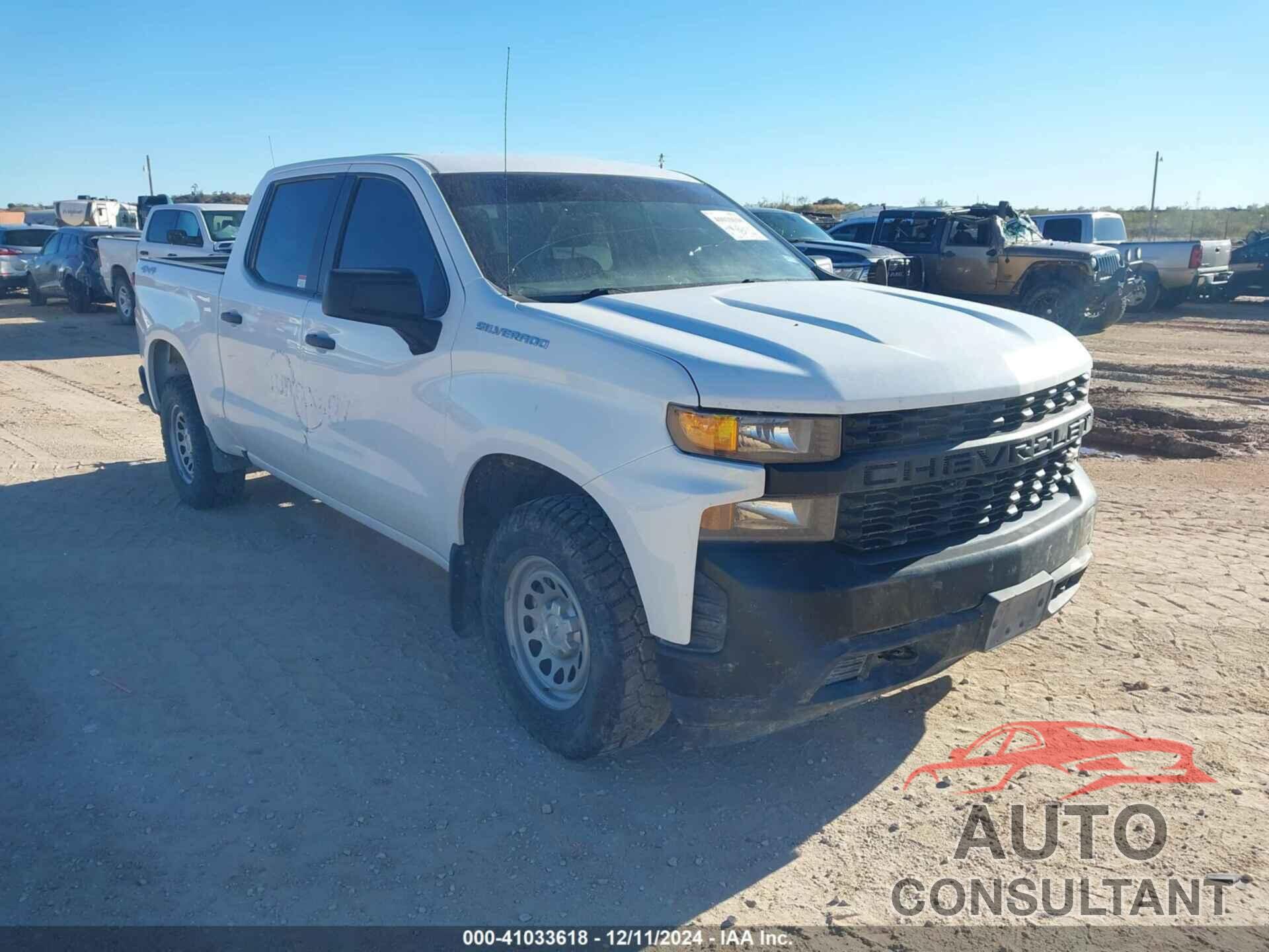 CHEVROLET SILVERADO 1500 2019 - 1GCUYAEFXKZ310653