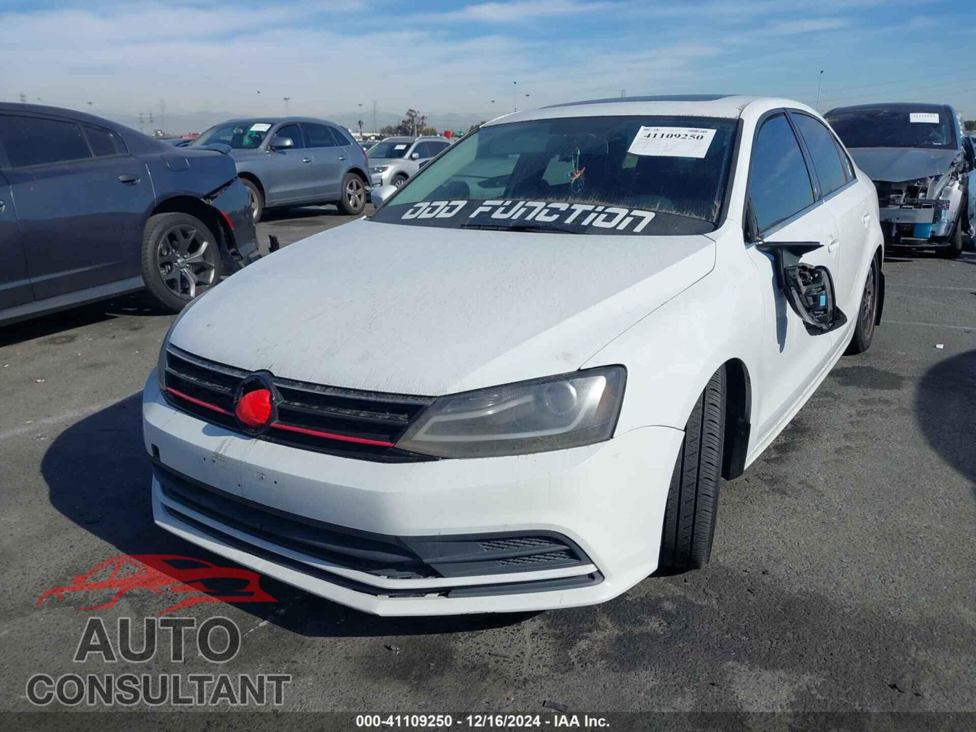 VOLKSWAGEN JETTA 2017 - 3VWDB7AJ1HM398143