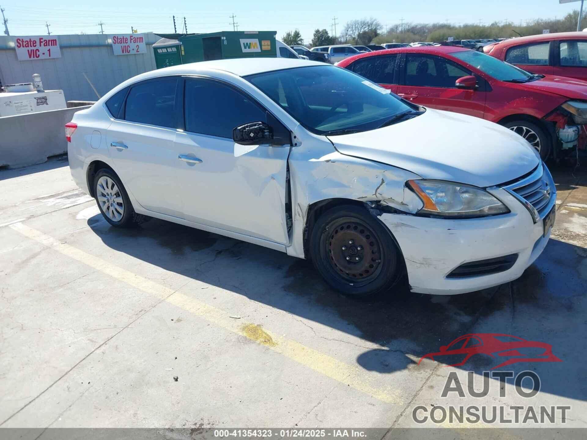 NISSAN SENTRA 2013 - 3N1AB7AP1DL776474