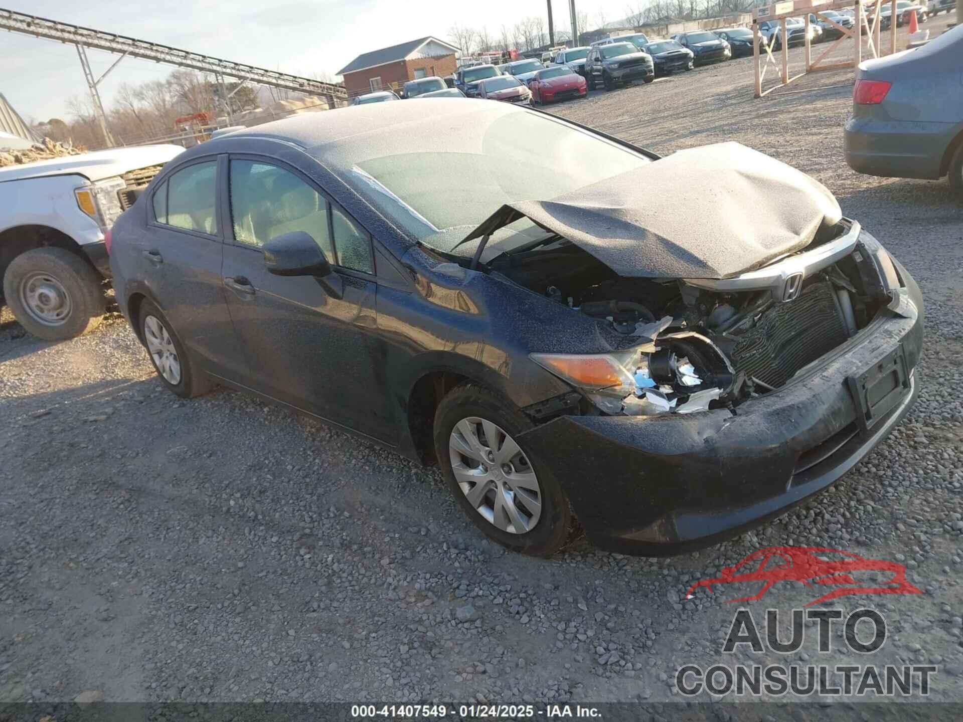 HONDA CIVIC 2012 - 19XFB2F5XCE109869