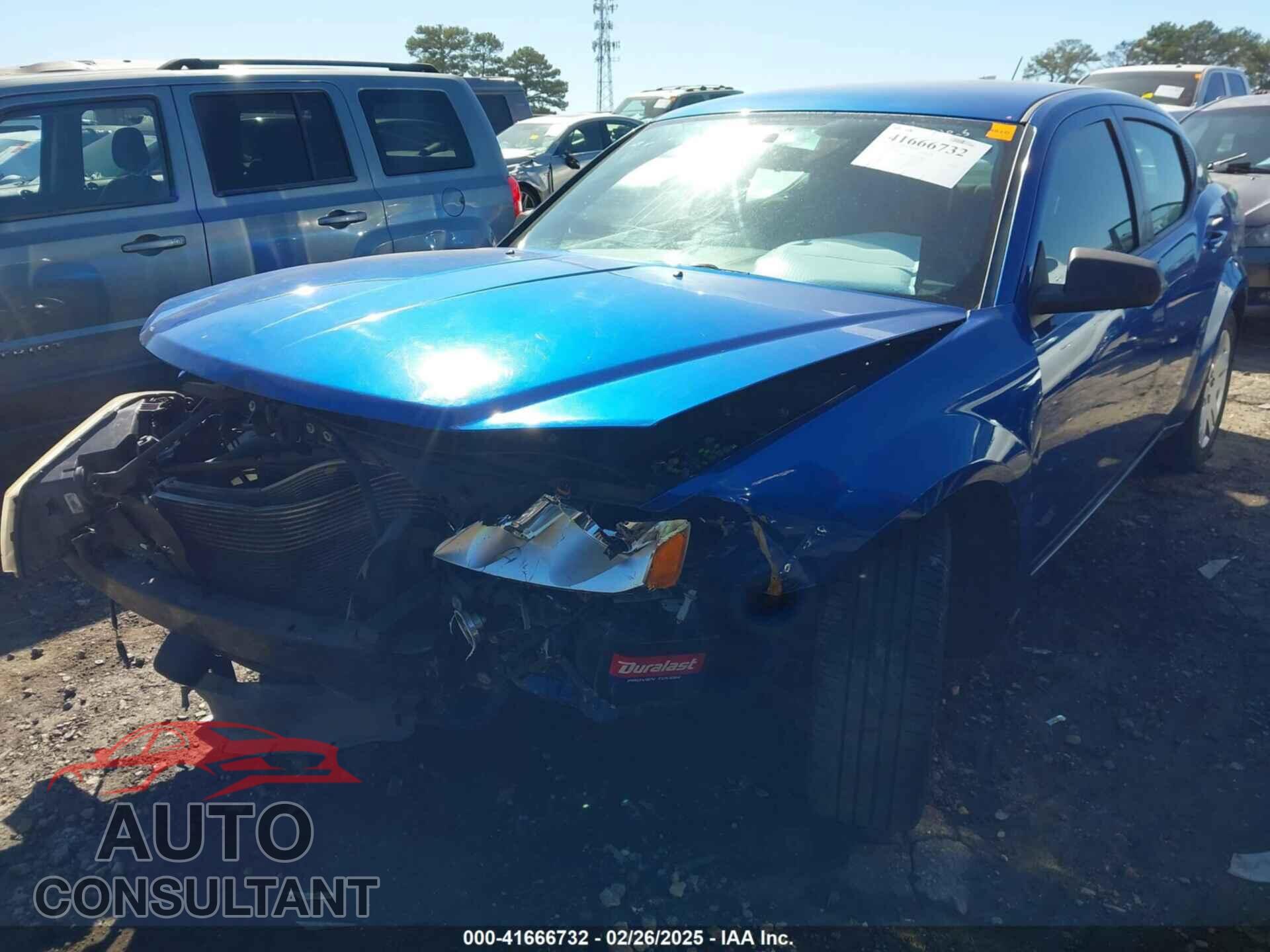 DODGE AVENGER 2013 - 1C3CDZAB9DN594073