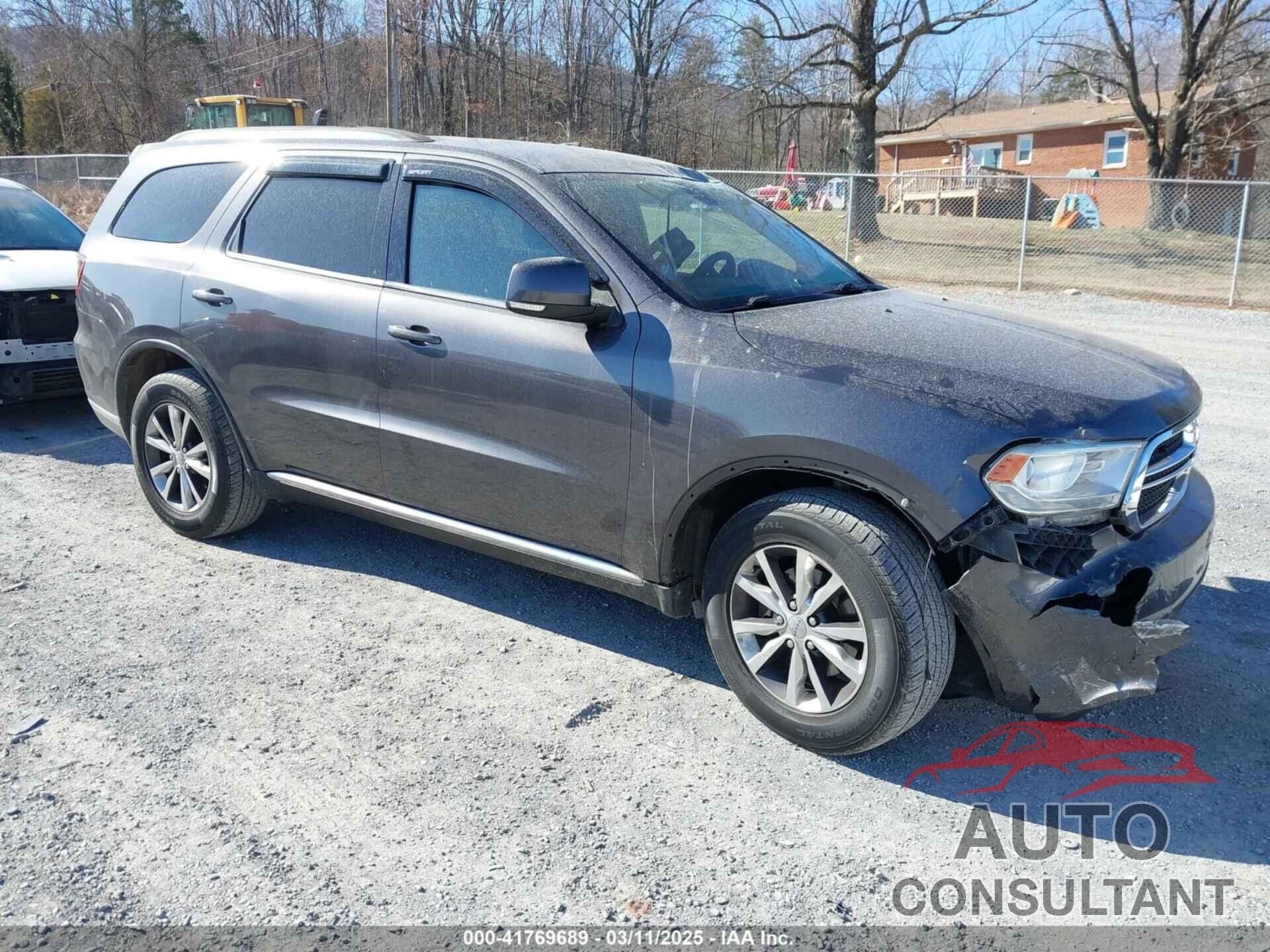 DODGE DURANGO 2016 - 1C4RDJDG1GC353803
