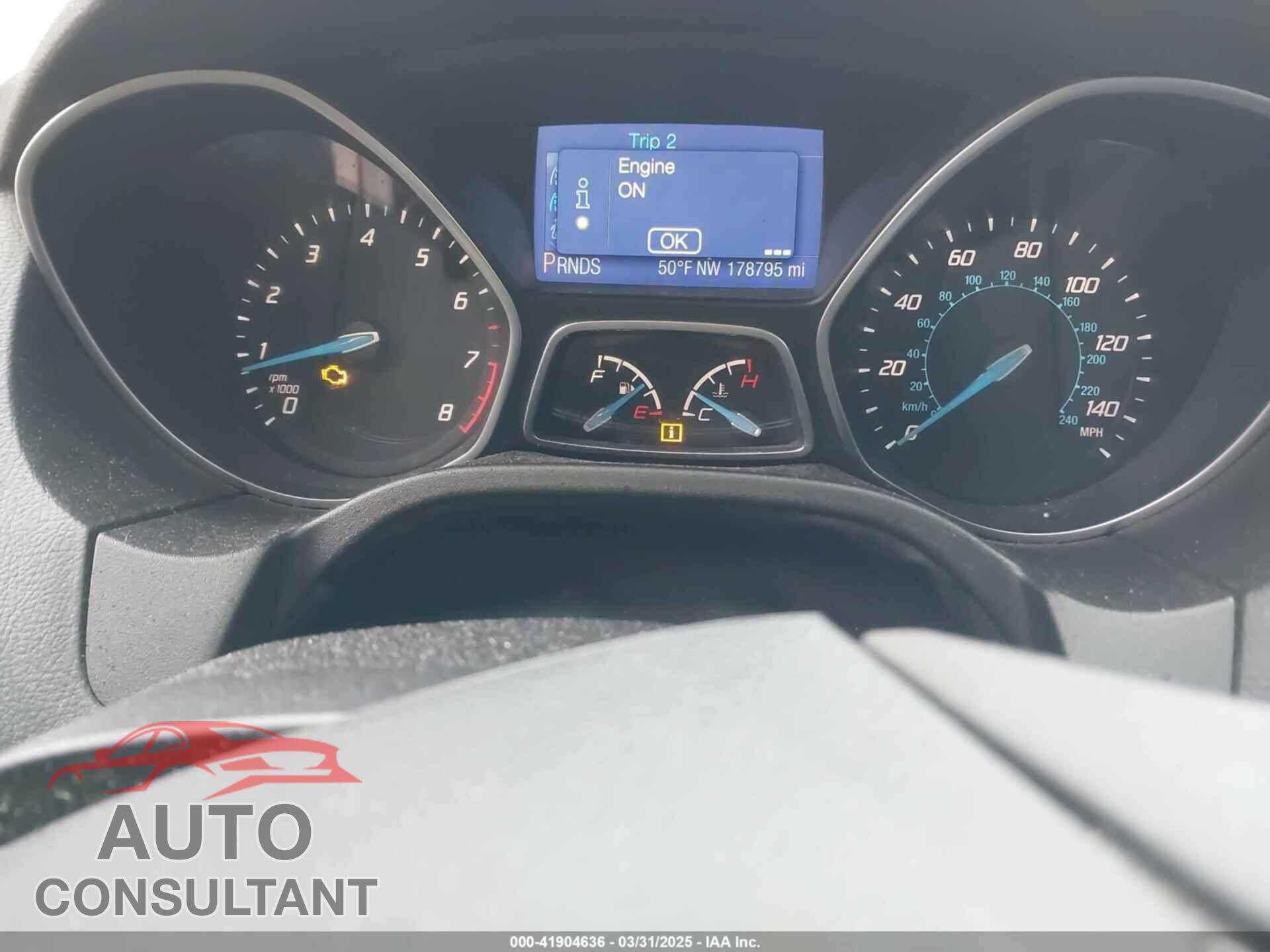 FORD FOCUS 2013 - 1FADP3F28DL285161