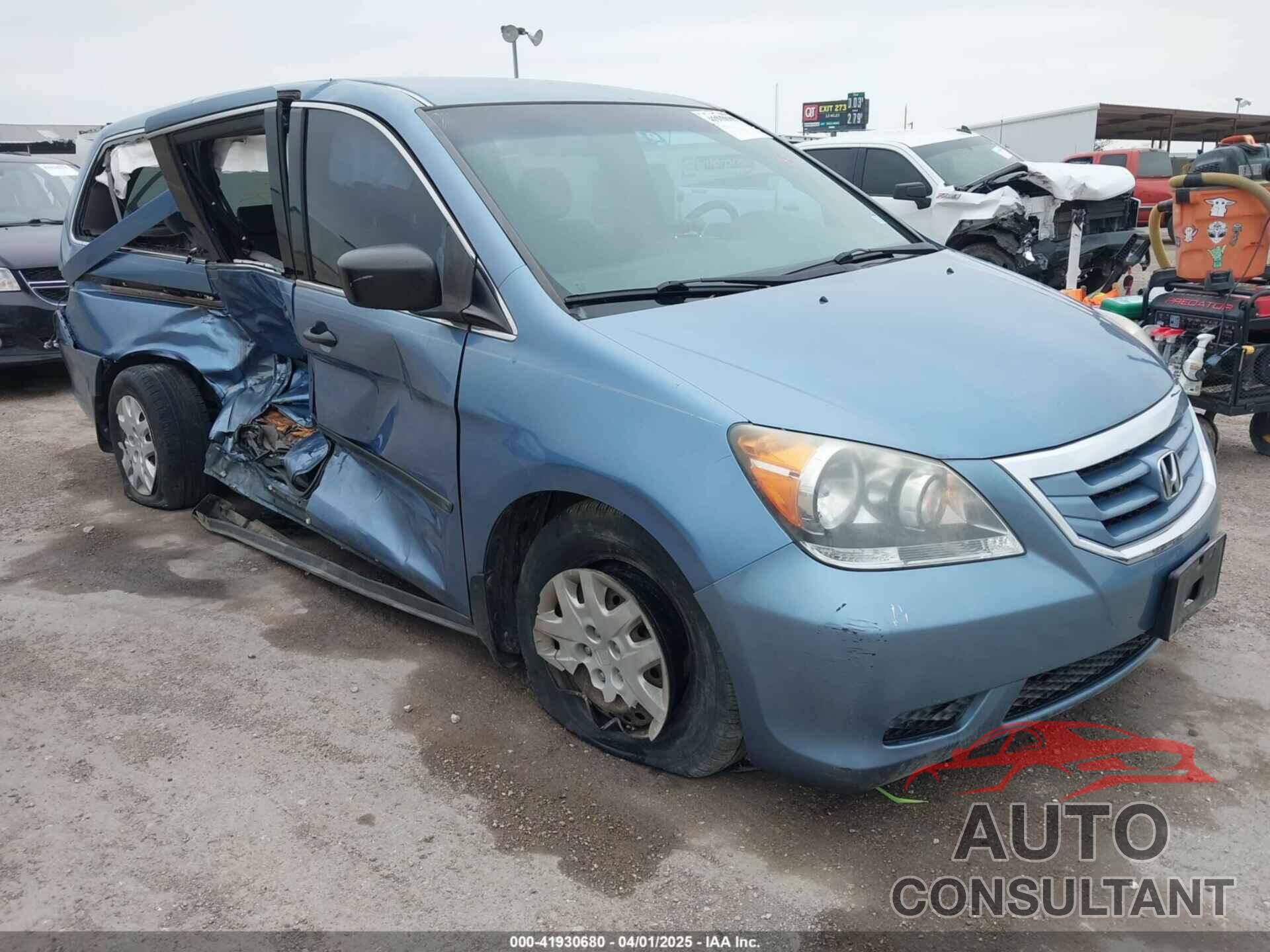 HONDA ODYSSEY 2010 - 5FNRL3H21AB021724