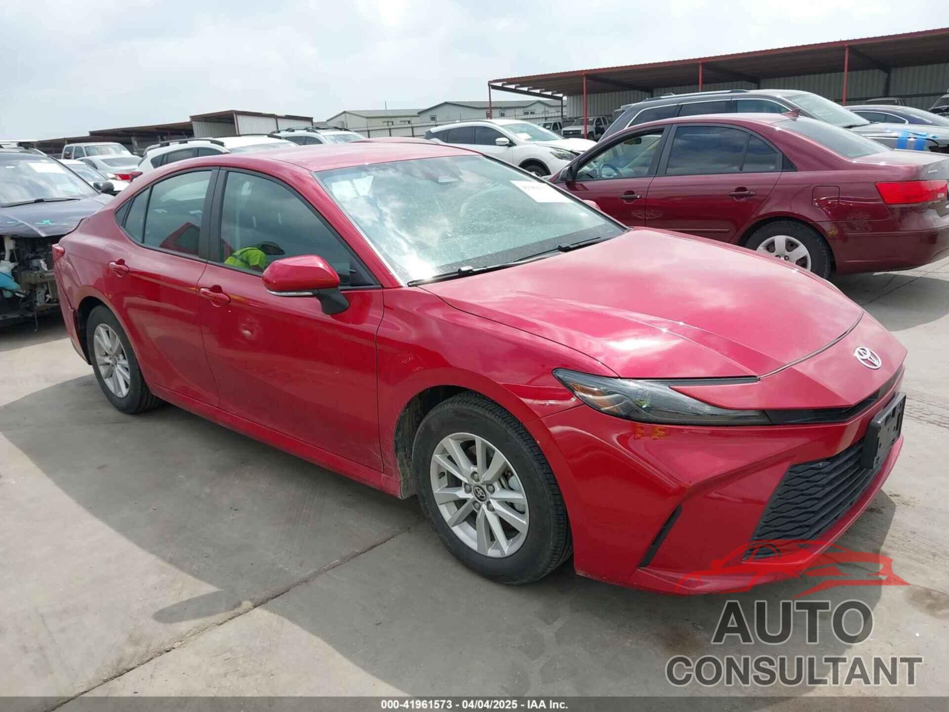 TOYOTA CAMRY 2025 - 4T1DAACK5SU003467