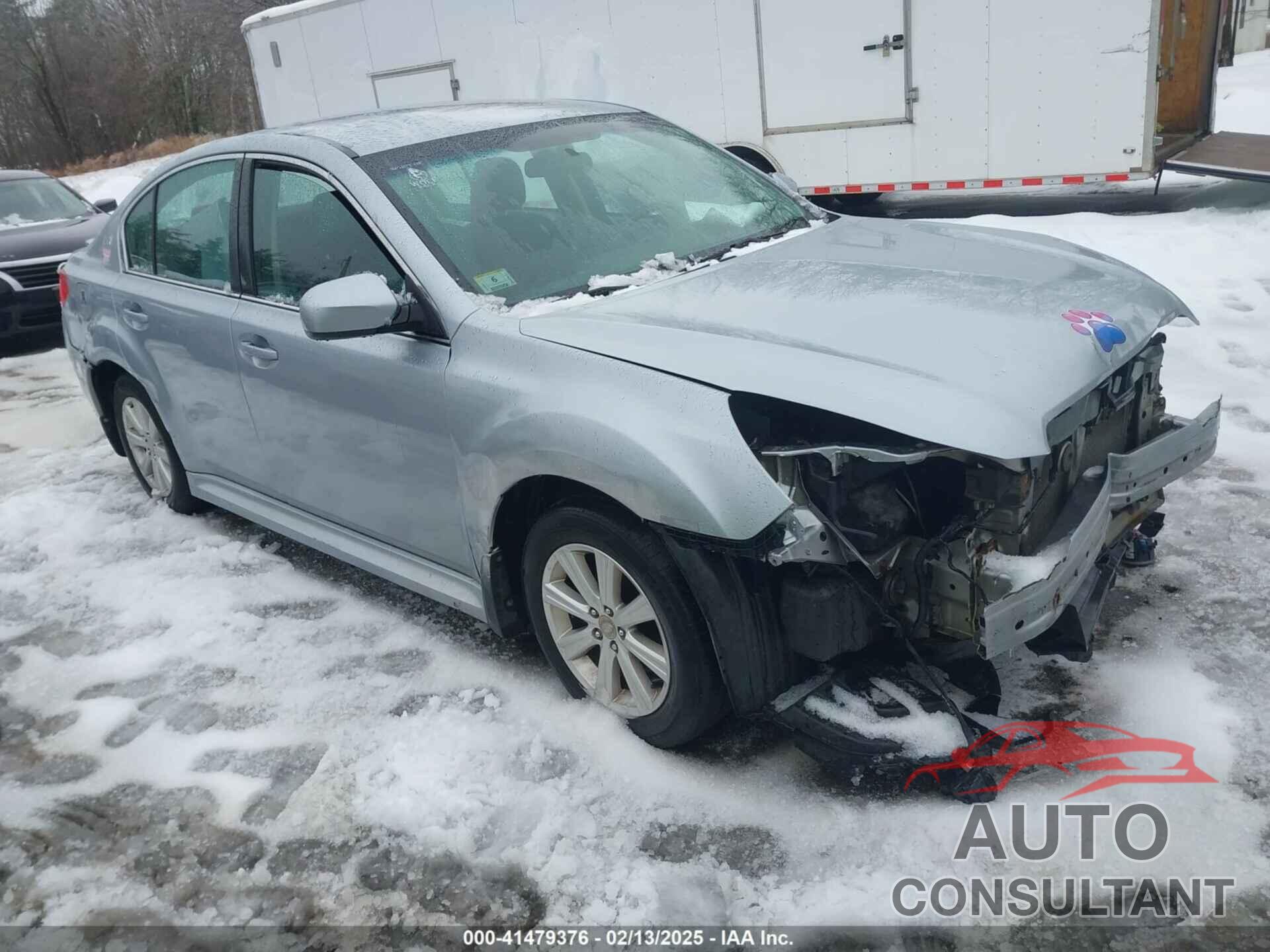 SUBARU LEGACY 2012 - 4S3BMBA67C3037271