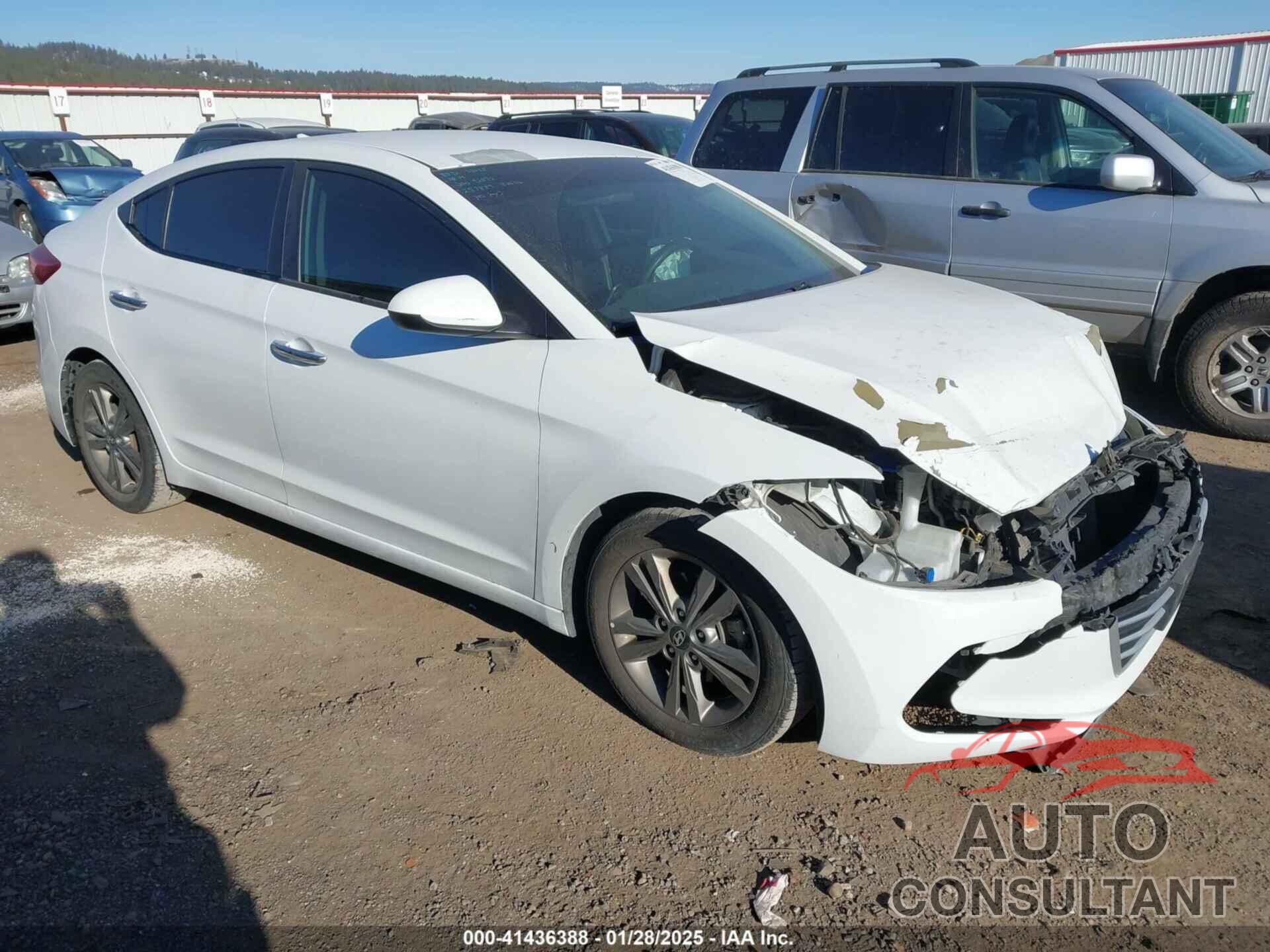 HYUNDAI ELANTRA 2018 - 5NPD84LF0JH257889