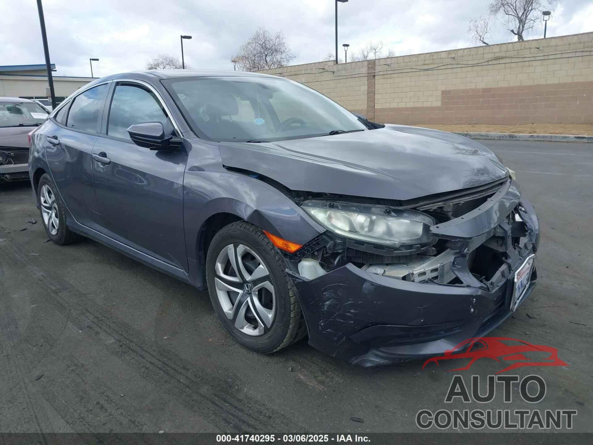 HONDA CIVIC 2016 - 2HGFC2F5XGH561264