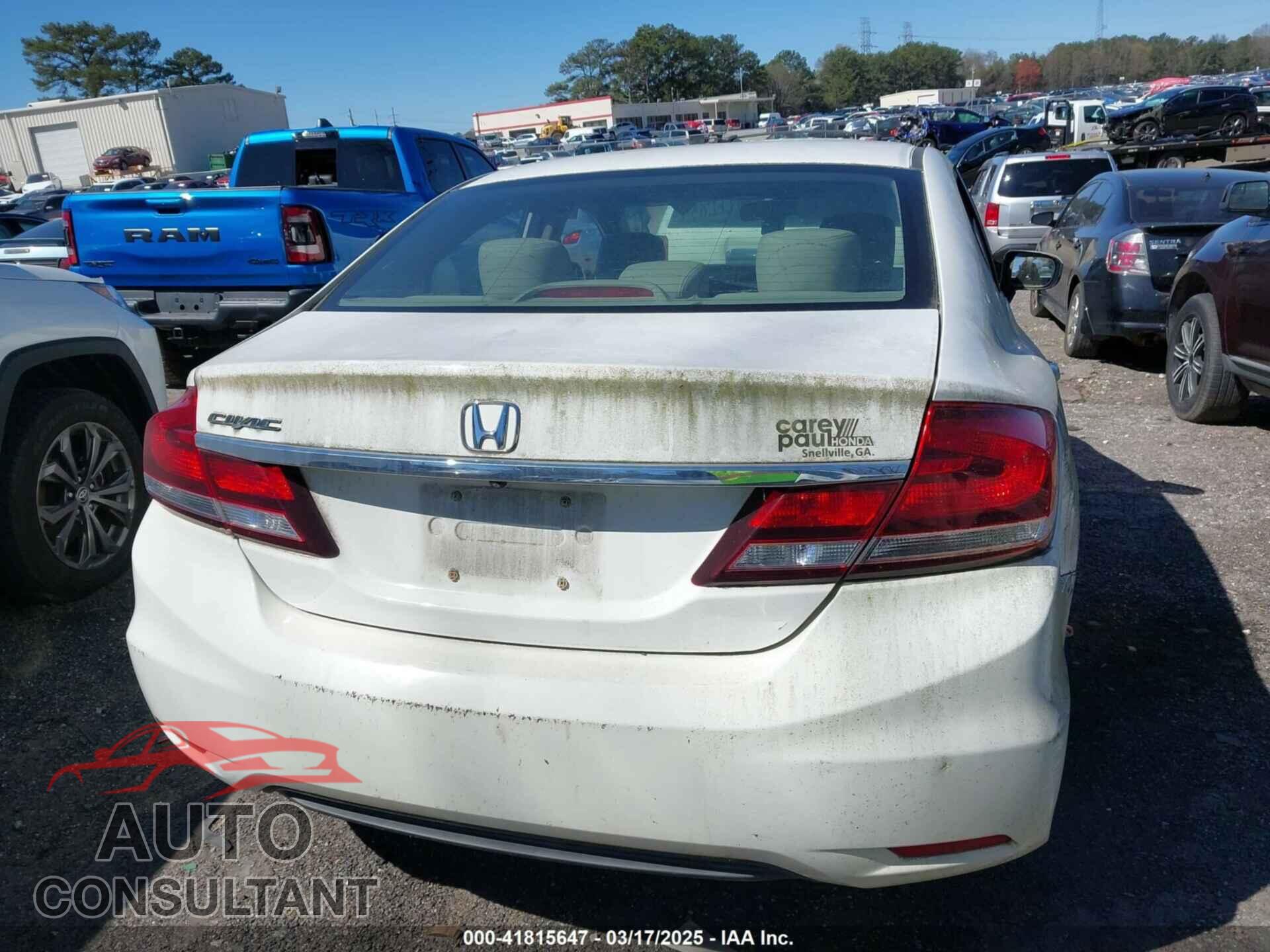 HONDA CIVIC 2014 - 19XFB2F58EE040991