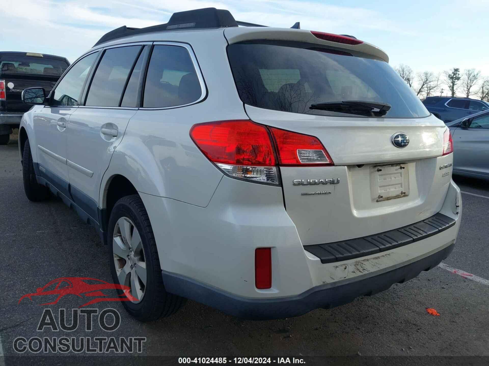 SUBARU OUTBACK 2012 - 4S4BRBHC7C3240329
