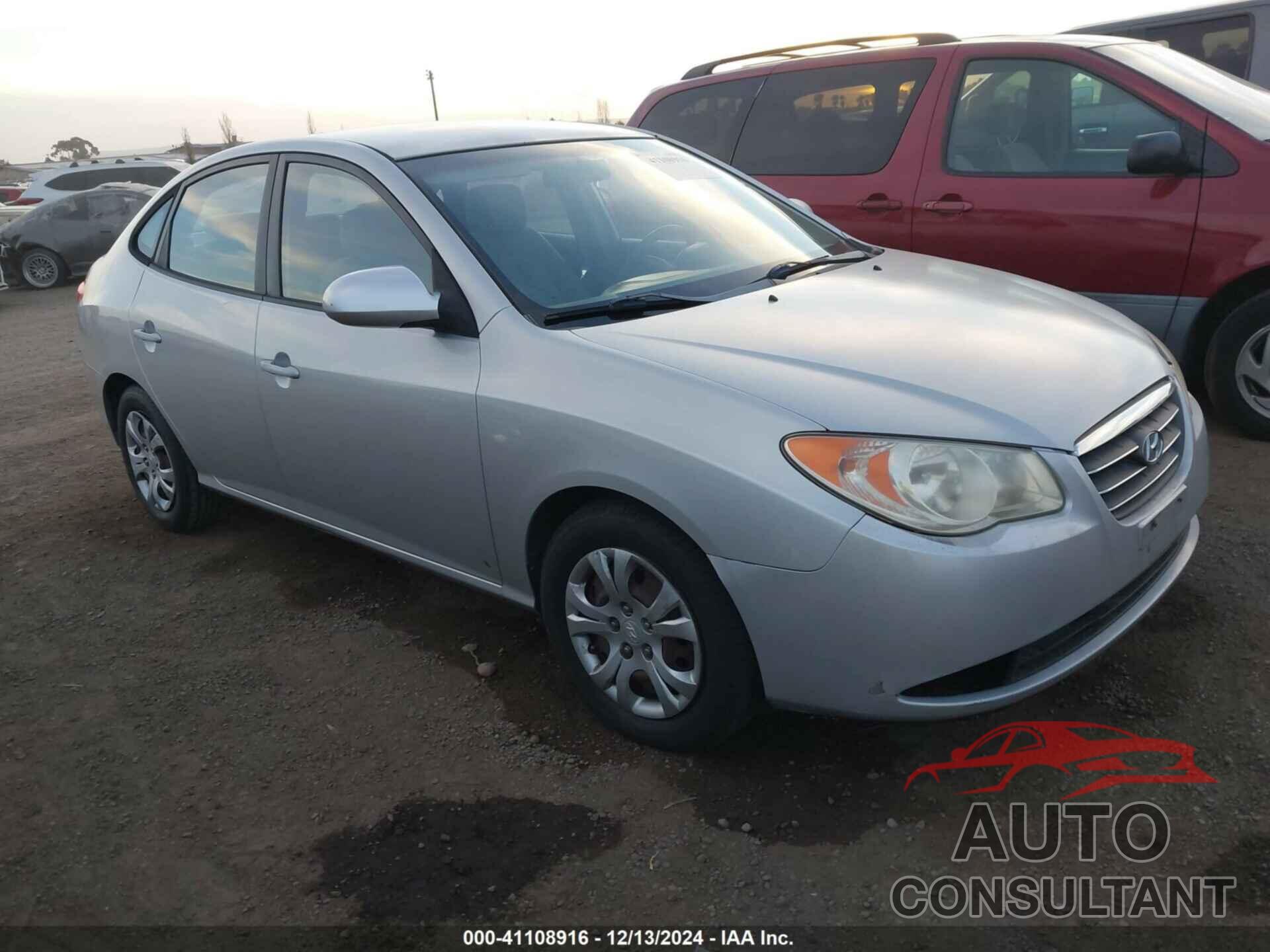 HYUNDAI ELANTRA 2009 - KMHDU46D59U791005