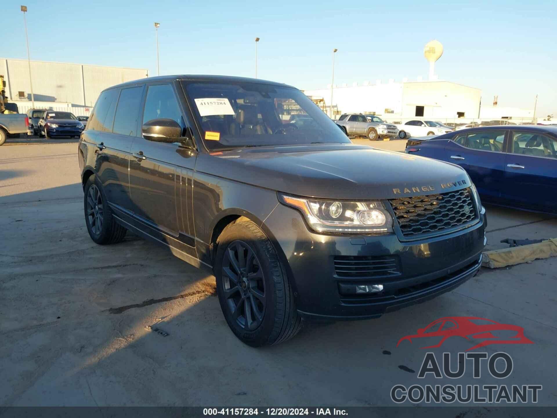 LAND ROVER RANGE ROVER 2016 - SALGS2KF3GA258256