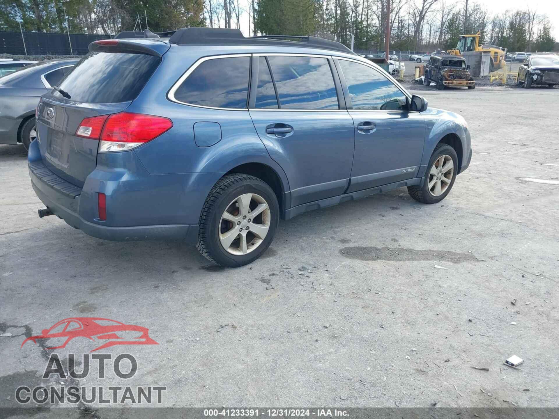 SUBARU OUTBACK 2014 - 4S4BRBCC2E3209824