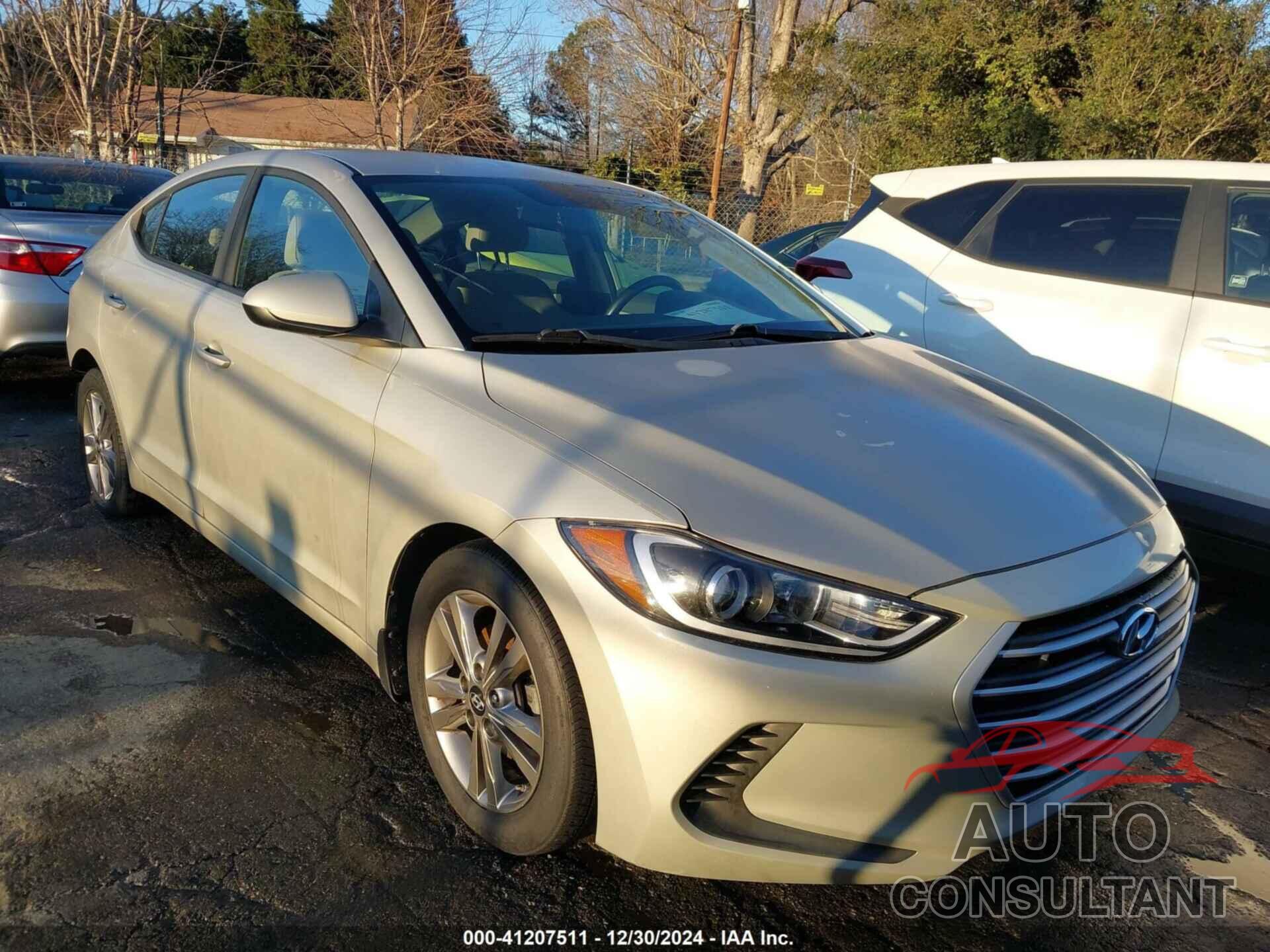 HYUNDAI ELANTRA 2017 - 5NPD84LF3HH154055