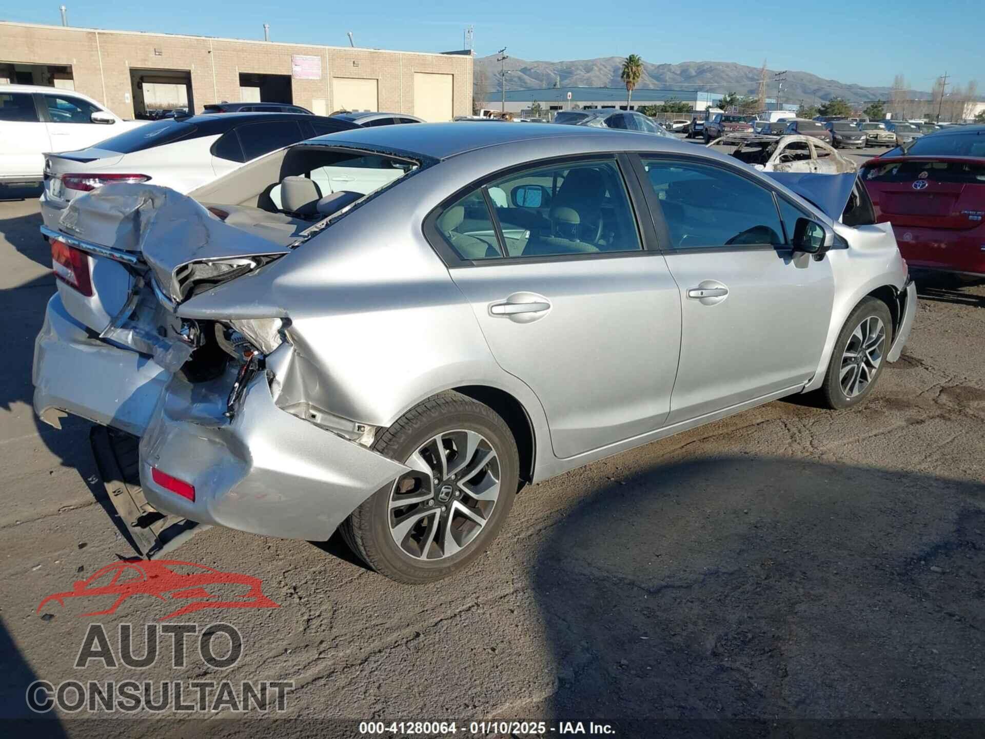 HONDA CIVIC 2014 - 19XFB2F83EE265409