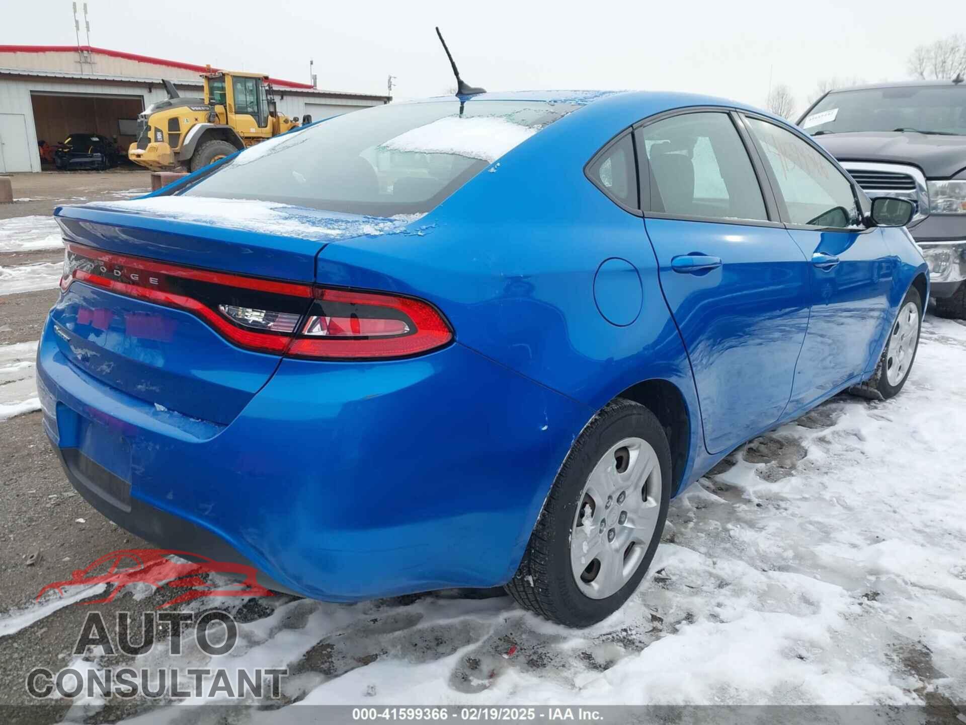 DODGE DART 2016 - 1C3CDFAA6GD680408