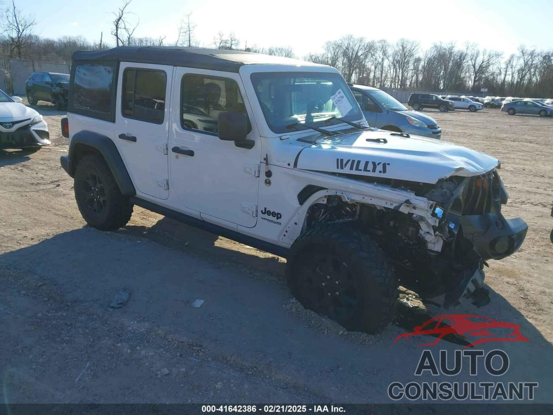 JEEP WRANGLER UNLIMITED 2021 - 1C4HJXDG5MW697149