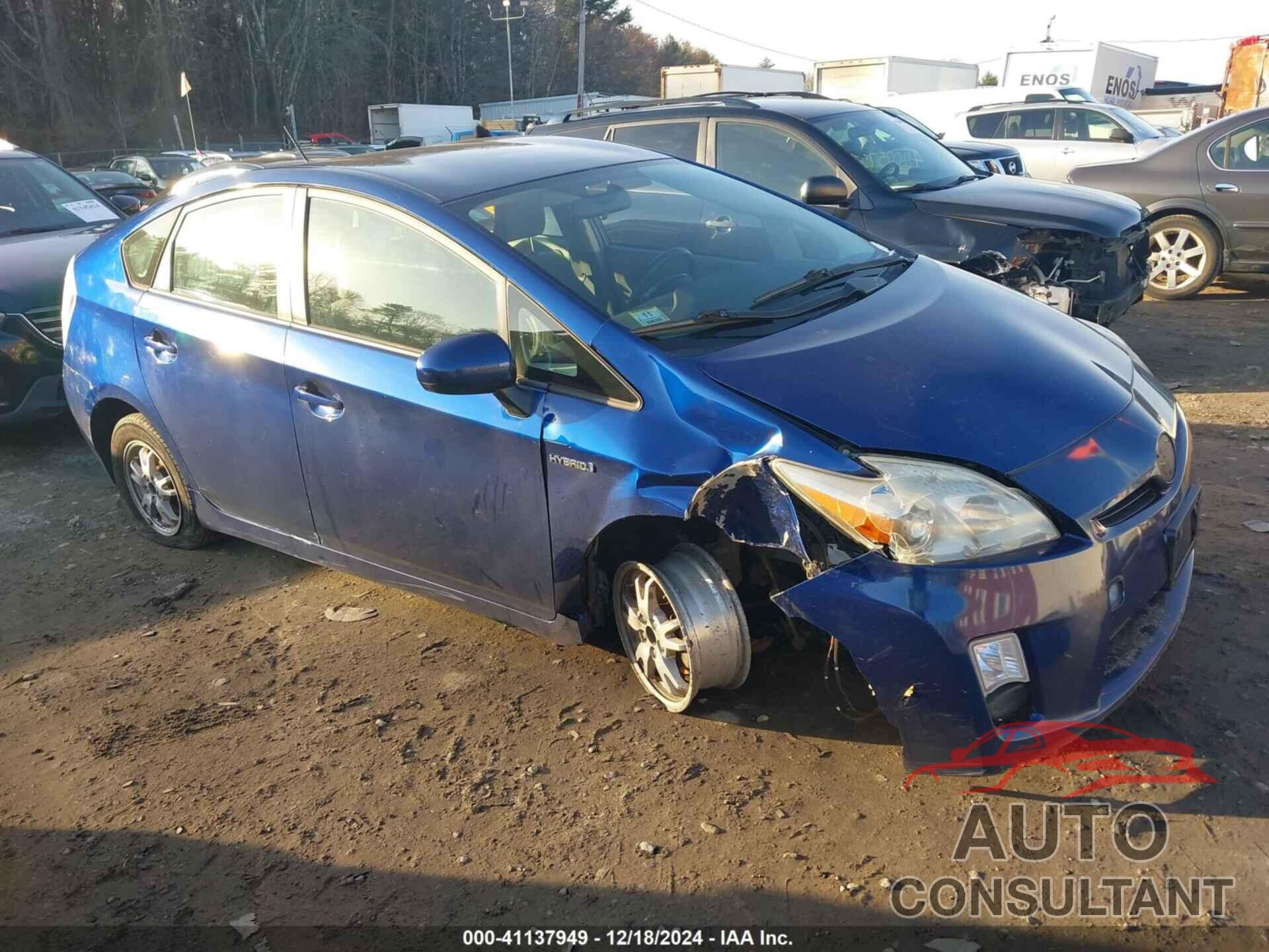 TOYOTA PRIUS 2011 - JTDKN3DU8B0272310