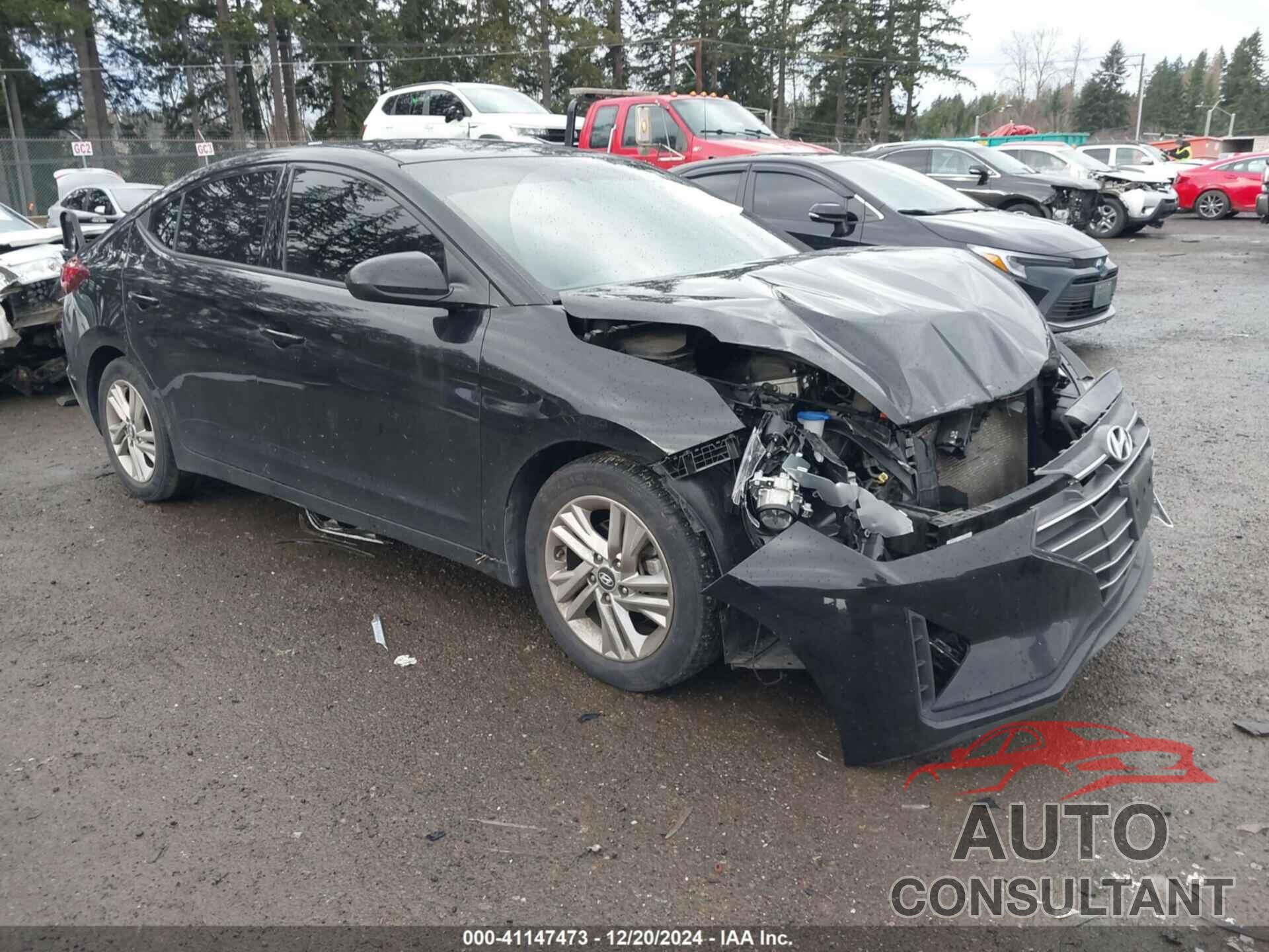 HYUNDAI ELANTRA 2019 - 5NPD84LF2KH459036