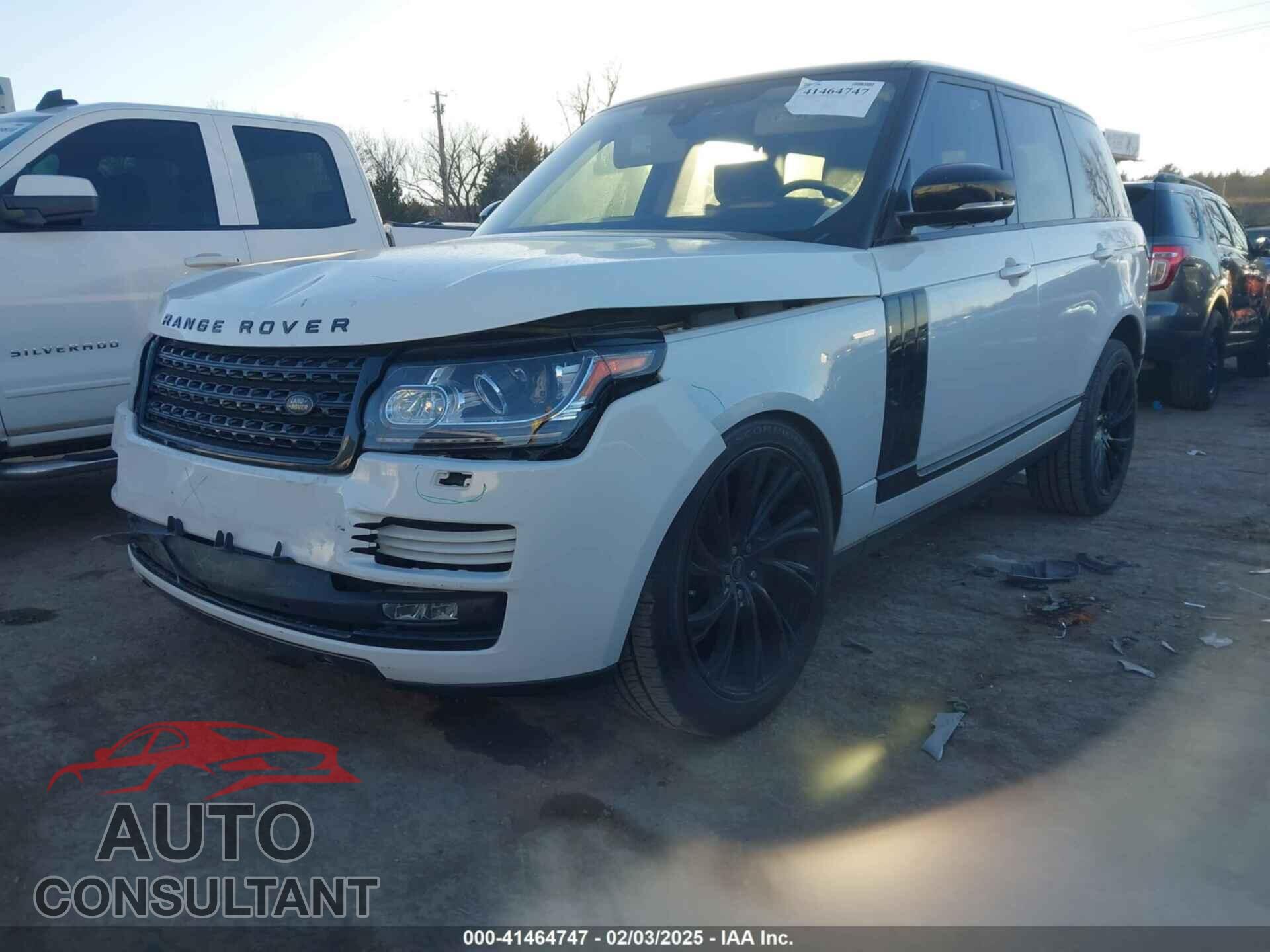 LAND ROVER RANGE ROVER 2017 - SALGS2FV0HA326595