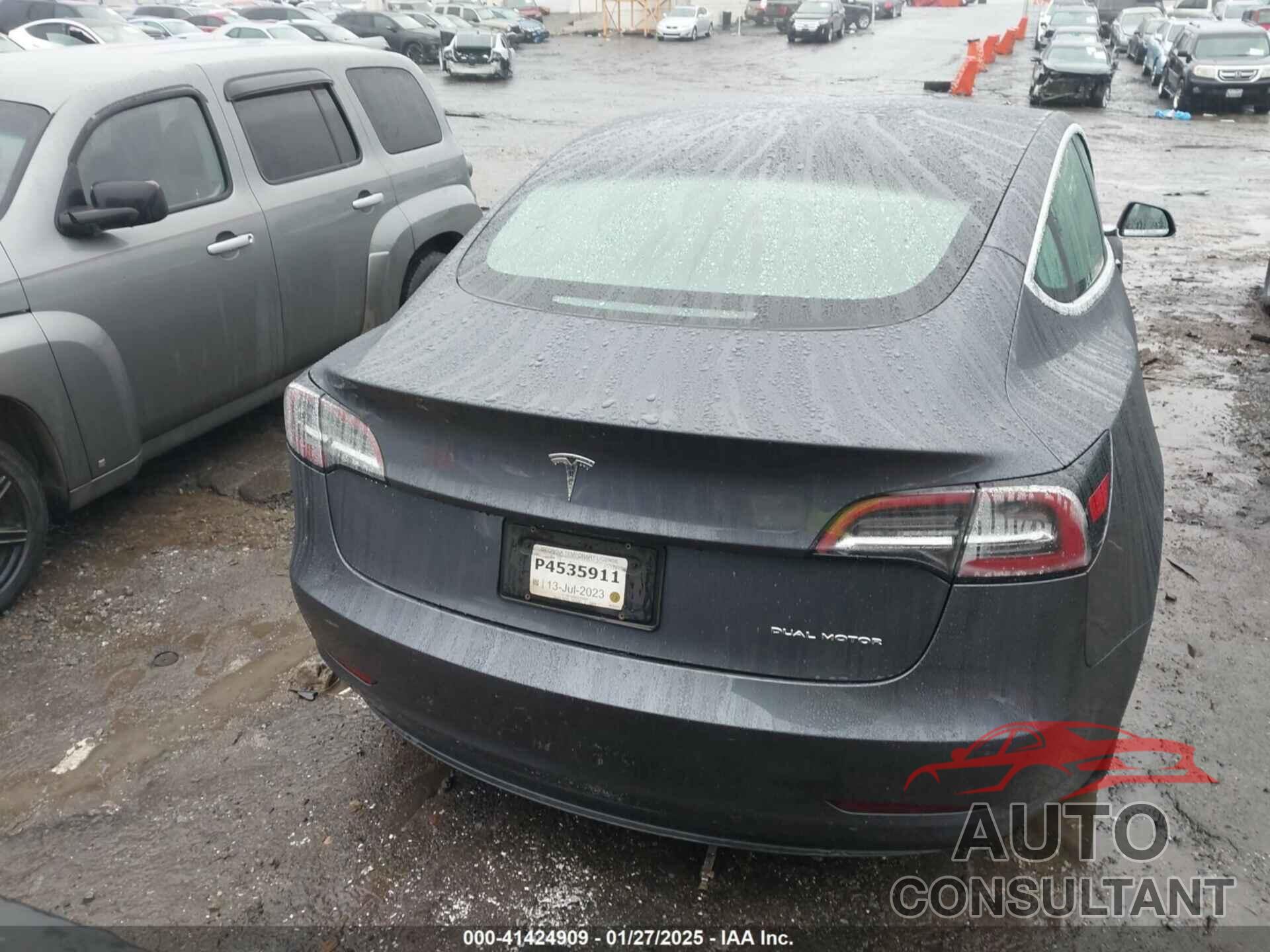 TESLA MODEL 3 2020 - 5YJ3E1EBXLF770064