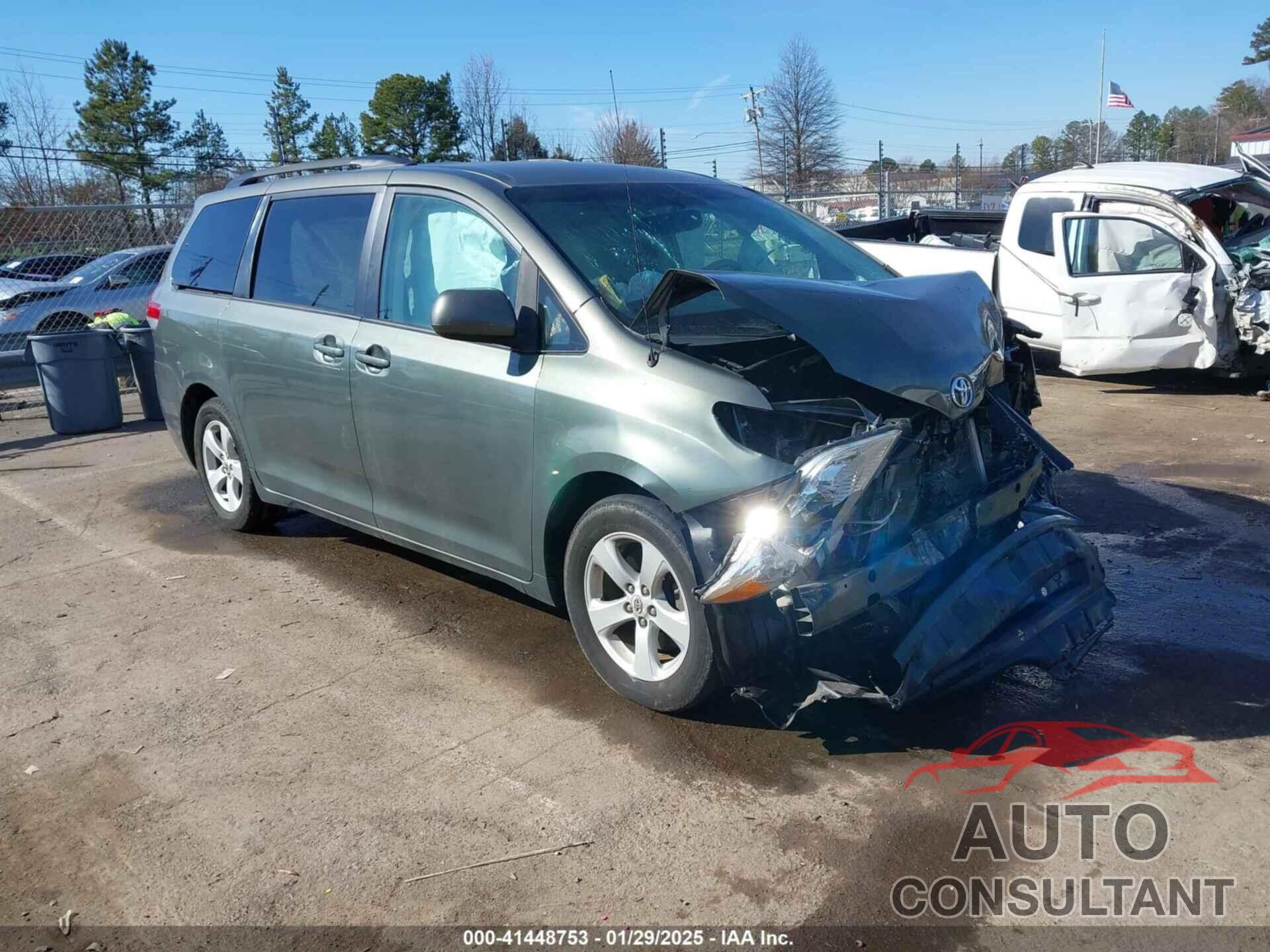 TOYOTA SIENNA 2012 - 5TDKK3DCXCS186883