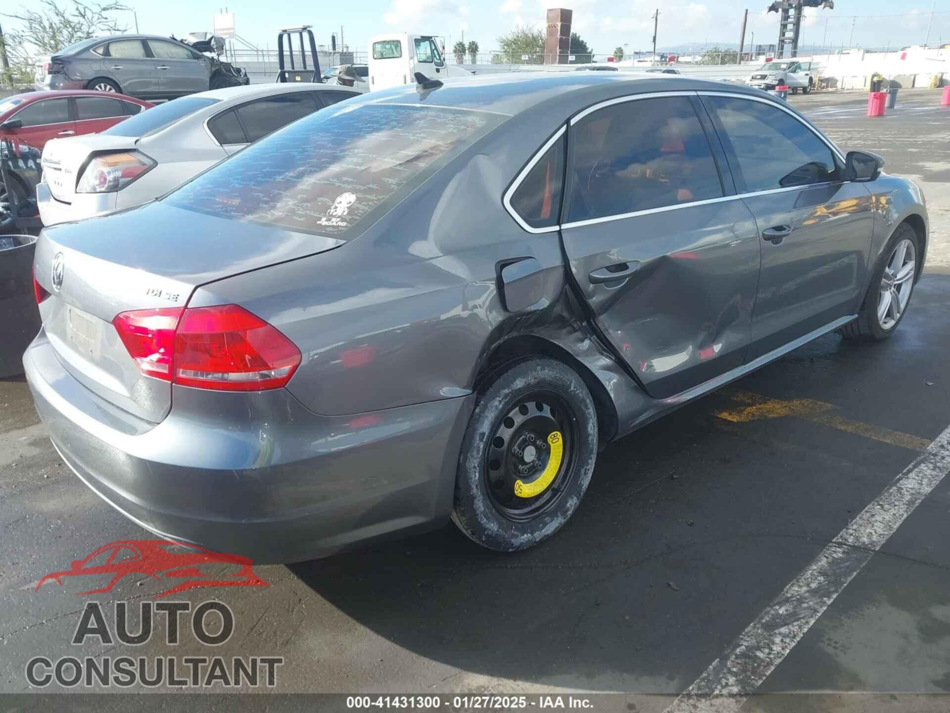 VOLKSWAGEN PASSAT 2014 - 1VWBN7A39EC006877