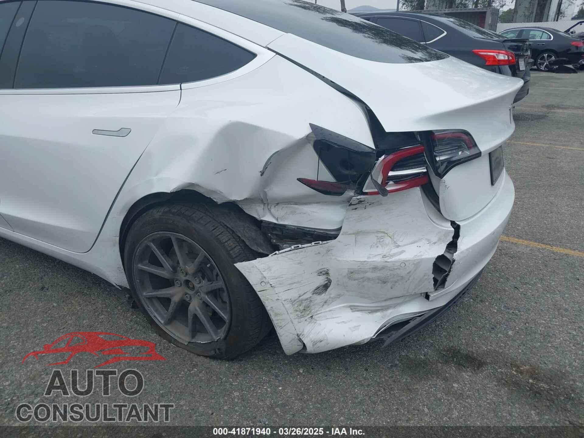 TESLA MODEL 3 2020 - 5YJ3E1EB0LF803217