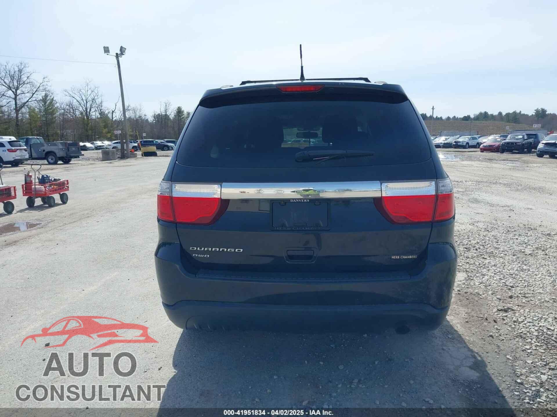 DODGE DURANGO 2012 - 1C4RDJAG4CC153223