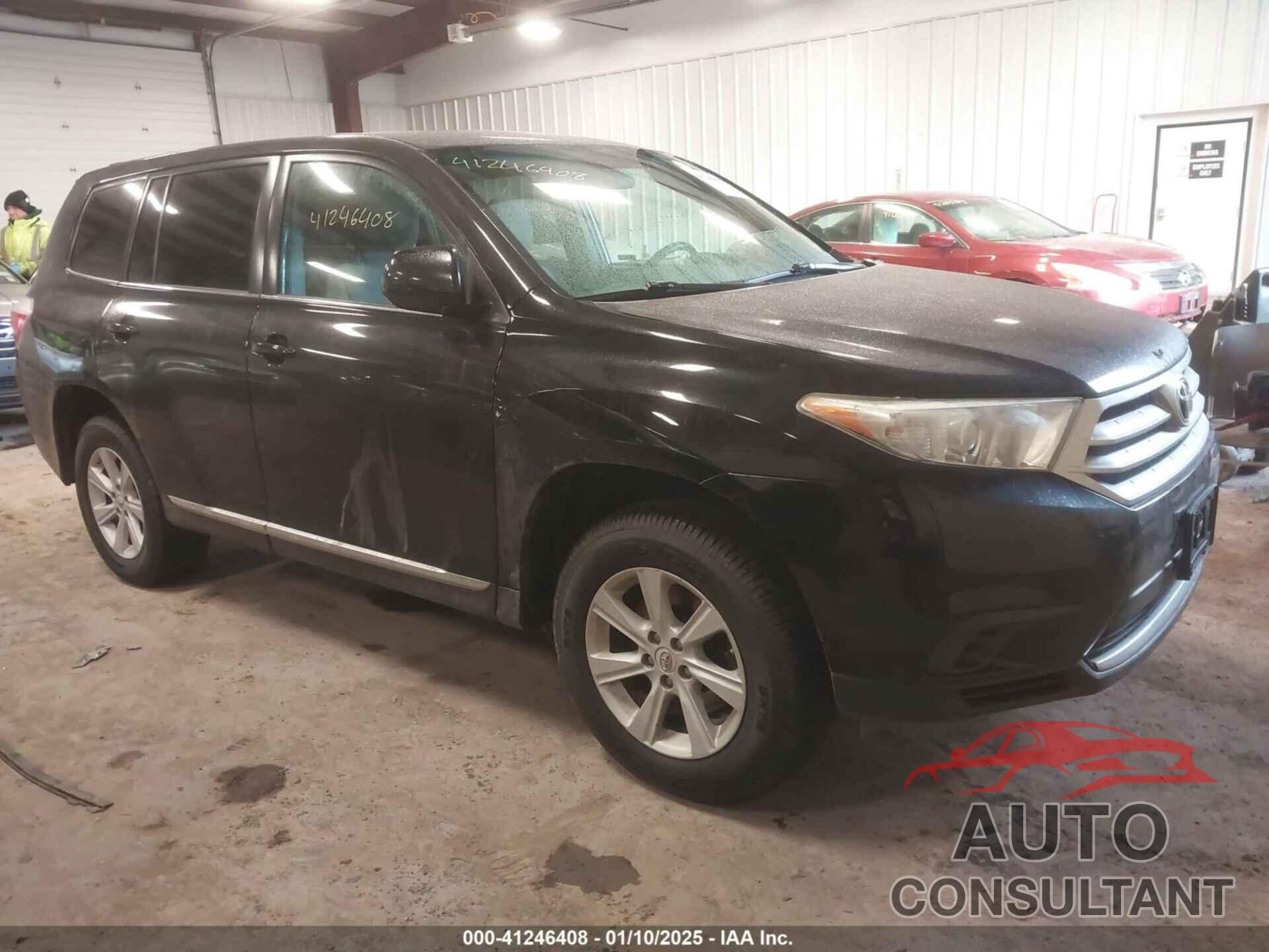 TOYOTA HIGHLANDER 2013 - 5TDZK3EHXDS105133