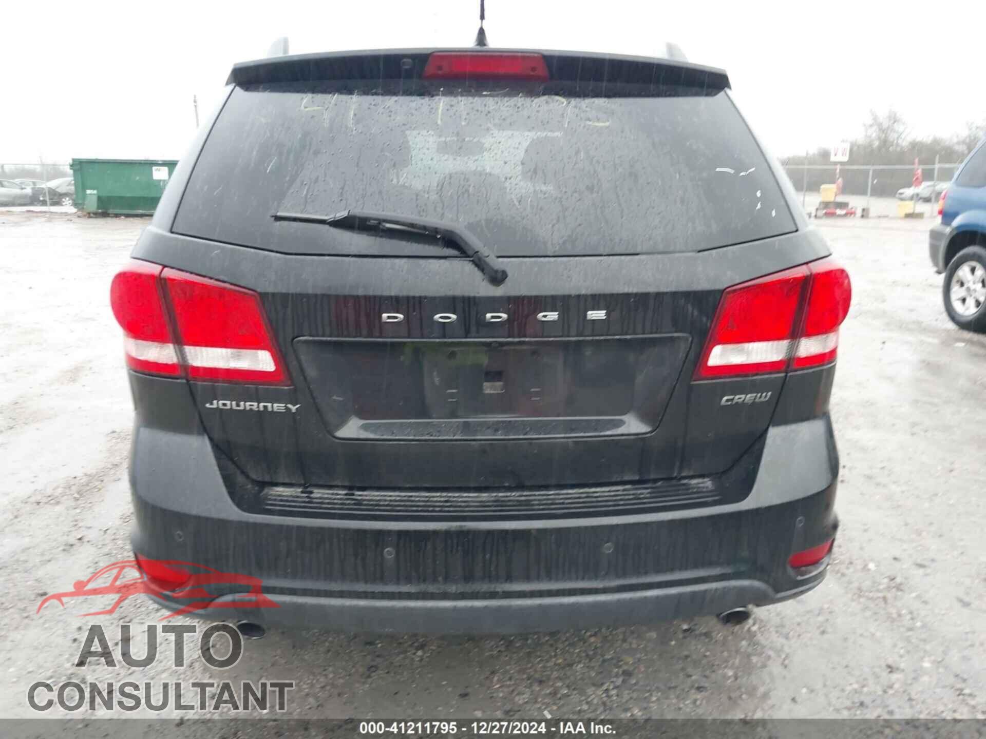 DODGE JOURNEY 2013 - 3C4PDCDG3DT607420