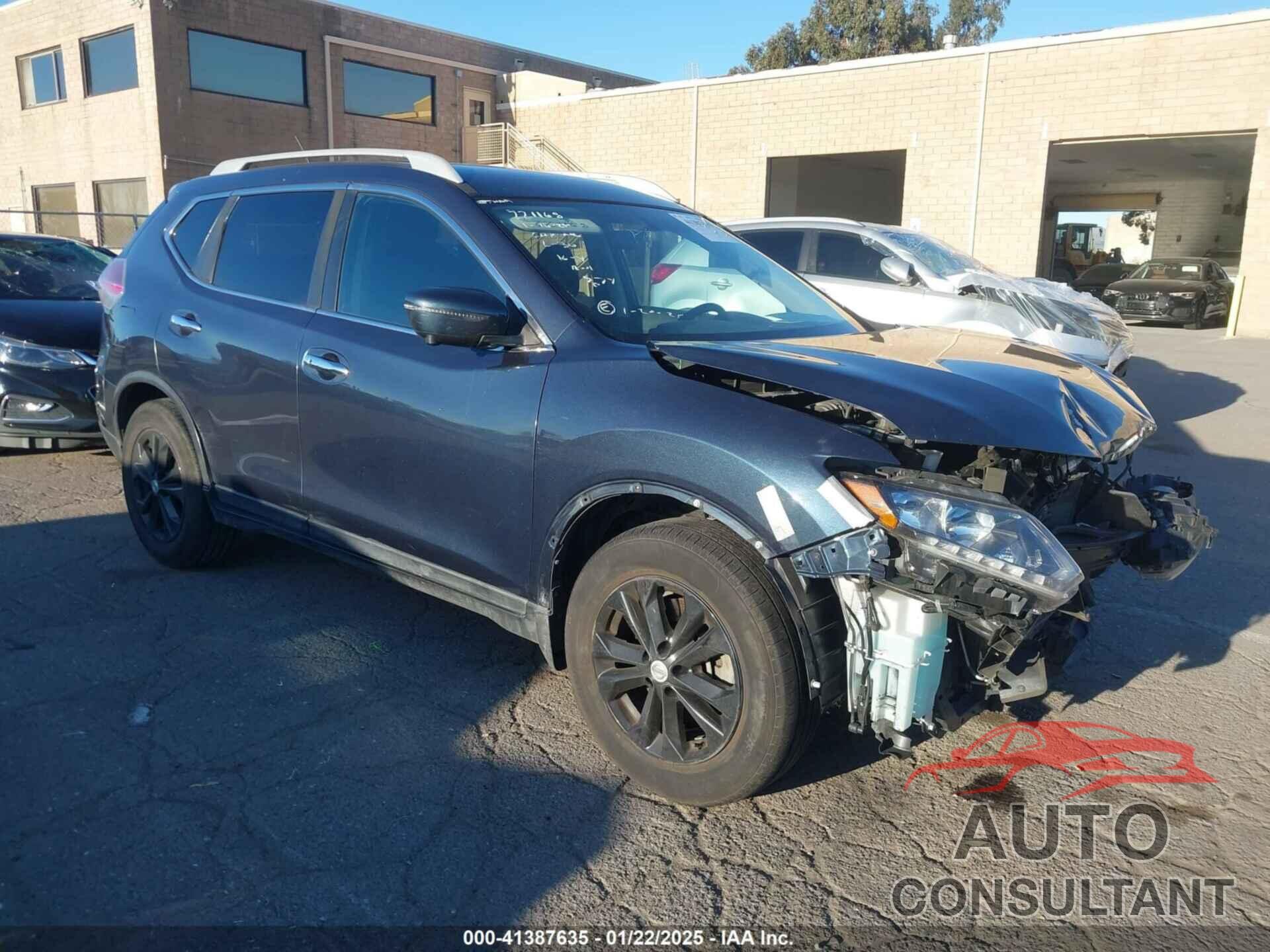 NISSAN ROGUE 2016 - 5N1AT2MN0GC882790