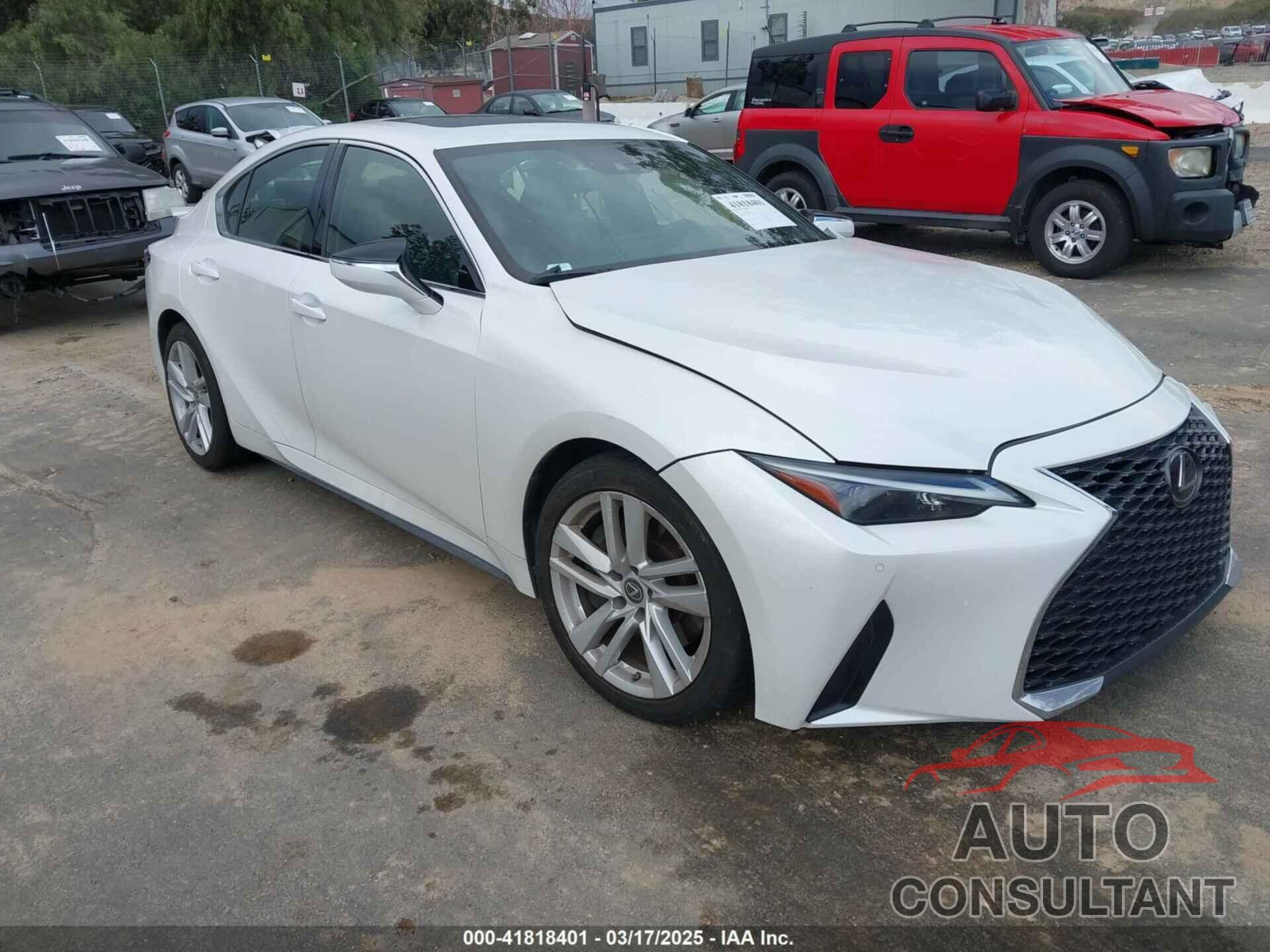 LEXUS IS 300 2021 - JTHCA1D21M5116584