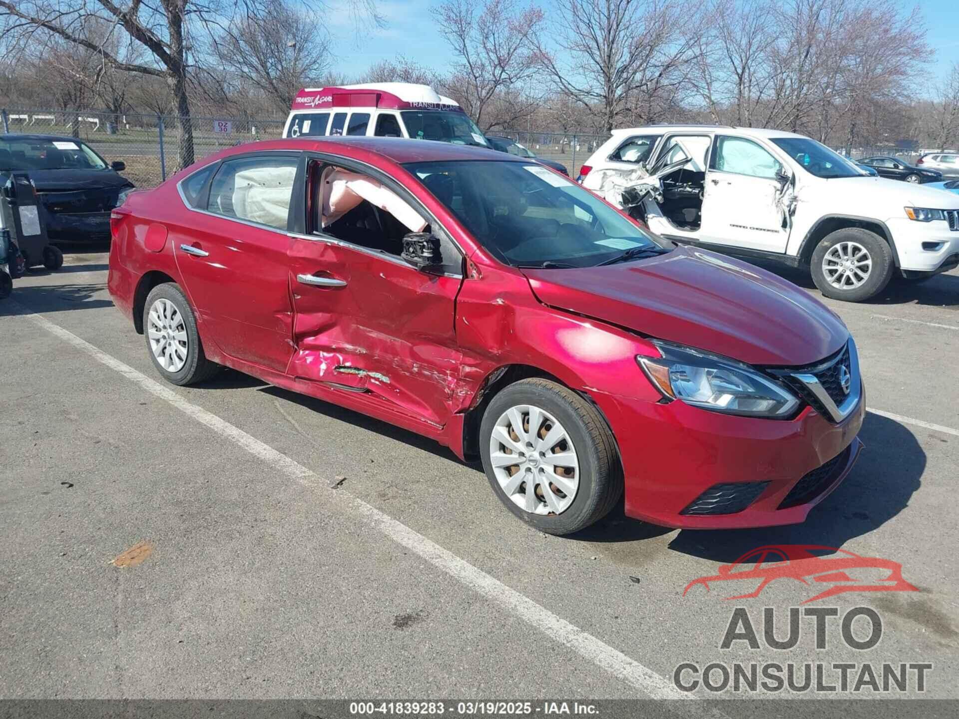 NISSAN SENTRA 2016 - 3N1AB7AP0GY271744