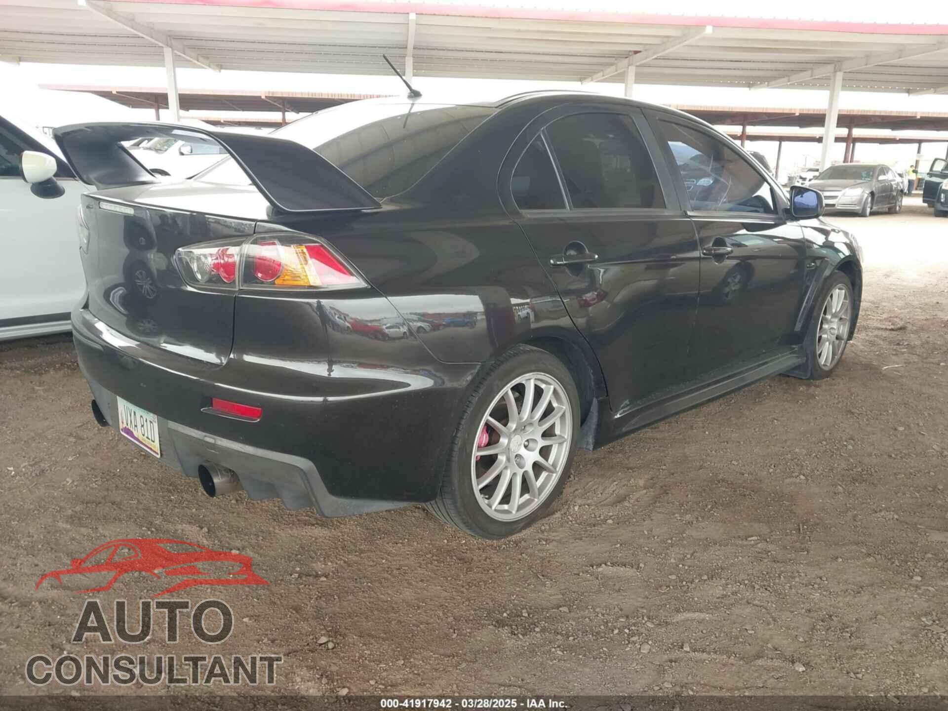 MITSUBISHI LANCER EVOLUTION 2013 - JA32W8FV6DU009257