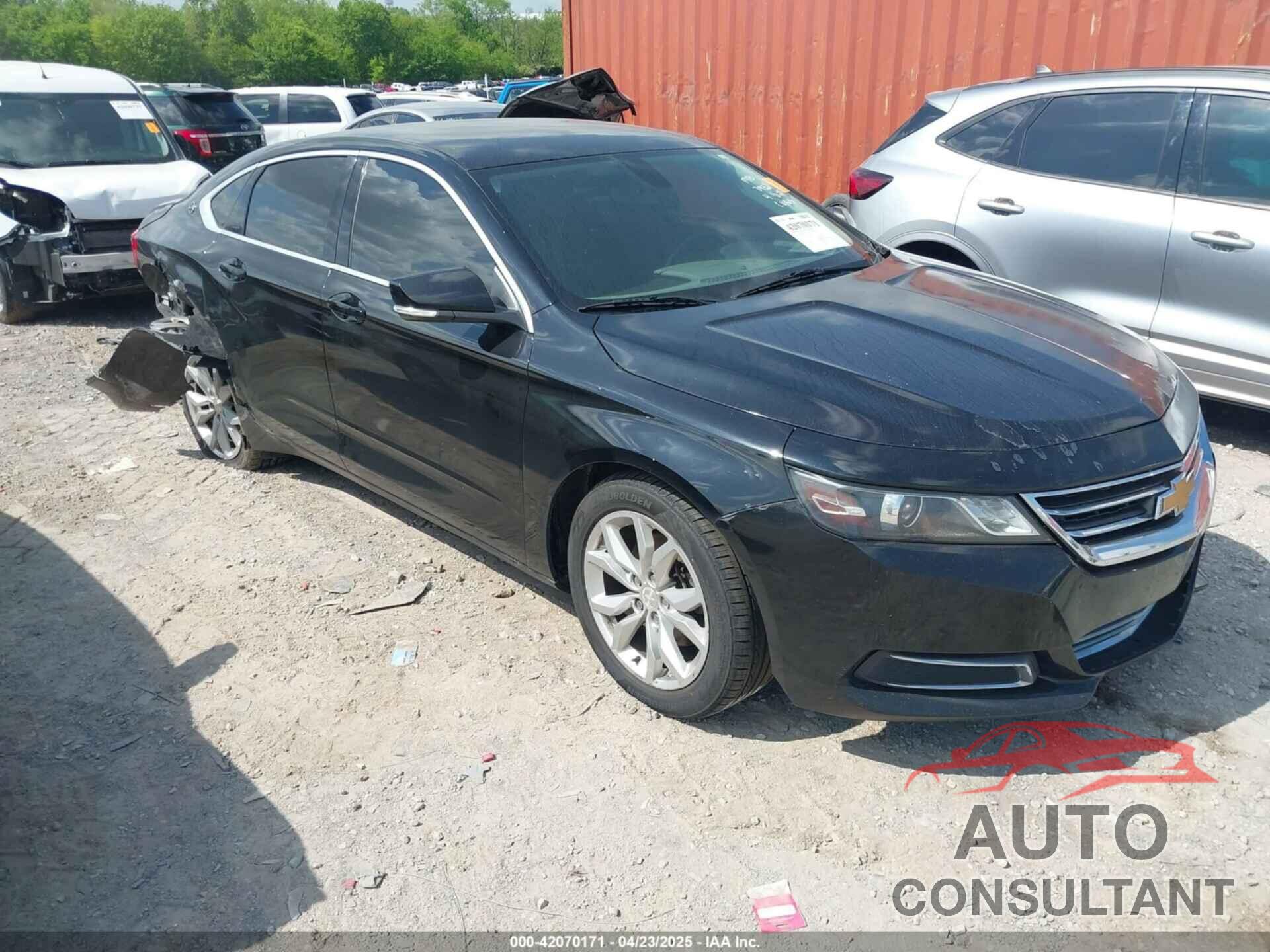 CHEVROLET IMPALA 2016 - 2G1115S36G9167932