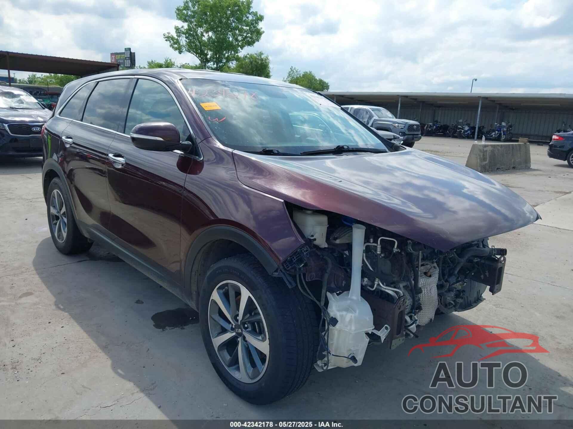 KIA SORENTO 2020 - 5XYPG4A5XLG619599