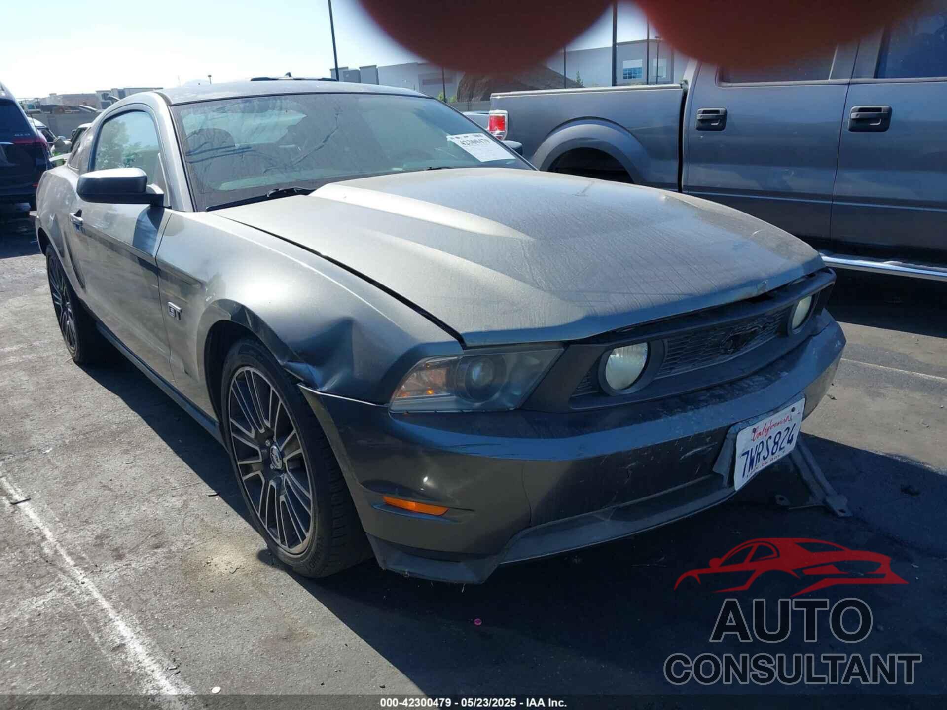 FORD MUSTANG 2010 - 1ZVBP8CH8A5155952