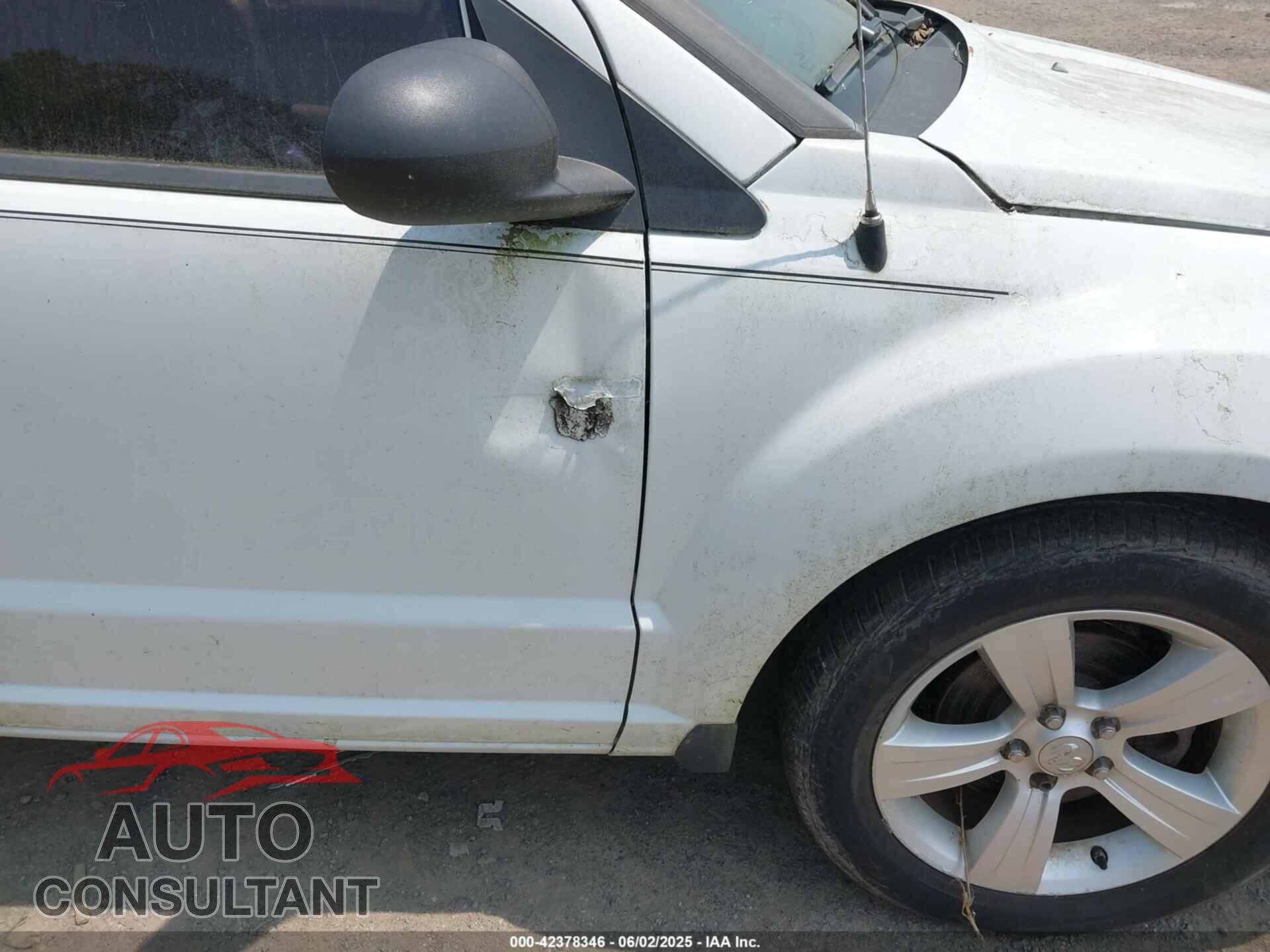 DODGE CALIBER 2012 - 1C3CDWDA4CD533901