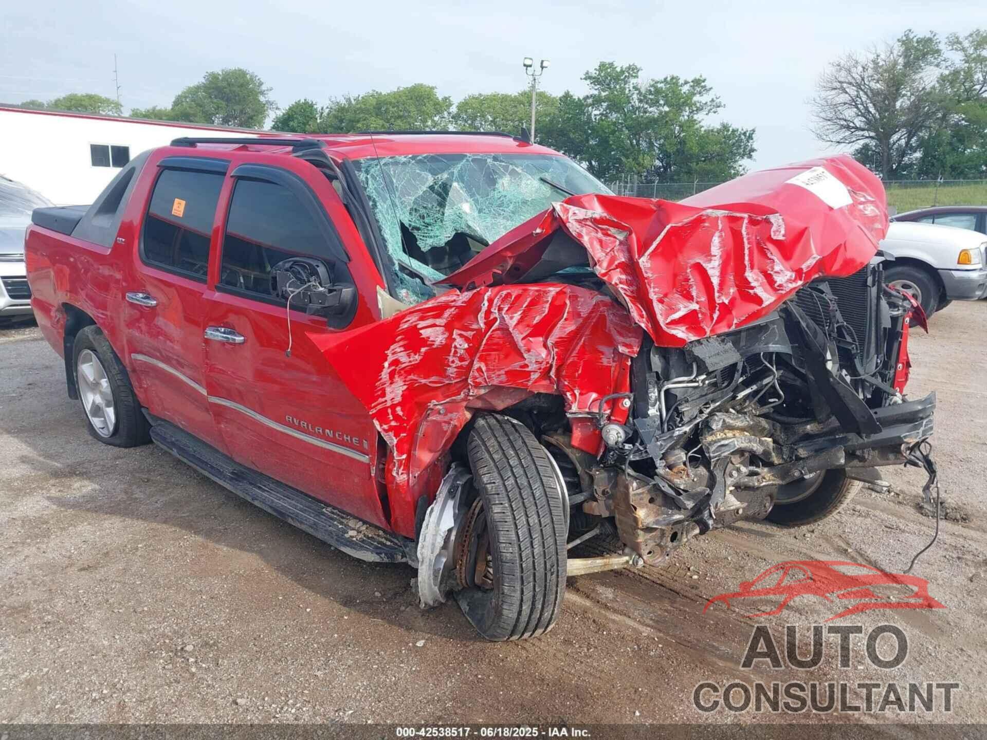 CHEVROLET AVALANCHE 1500 2009 - 3GNFK32369G135416
