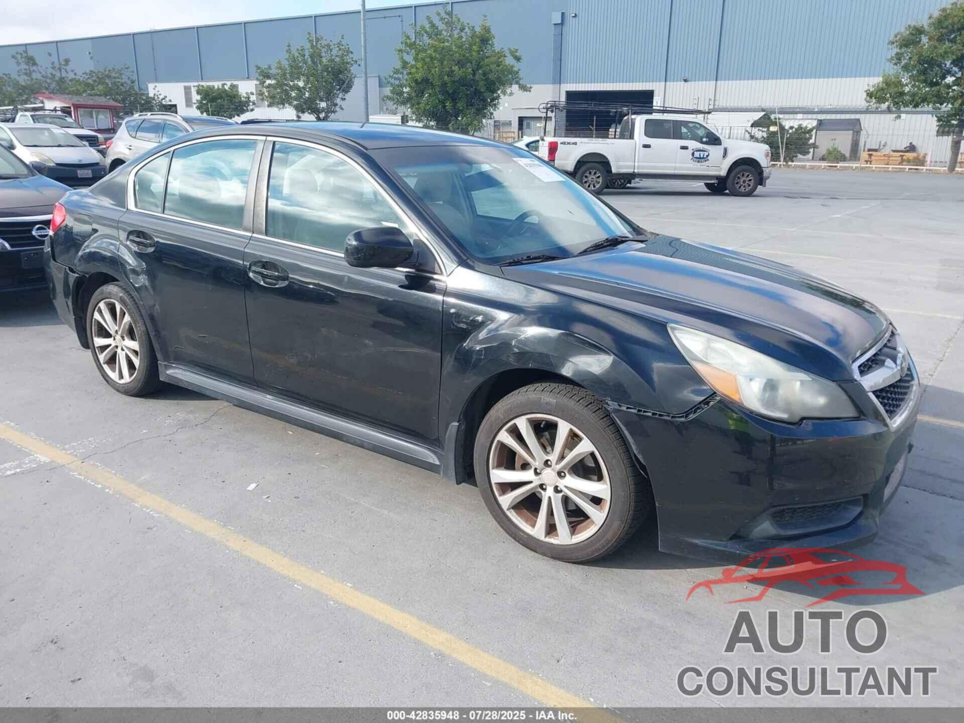 SUBARU LEGACY 2013 - 4S3BMBC66D3041066